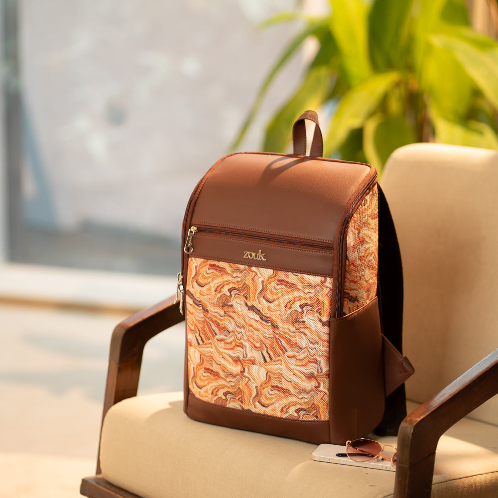 Amalia Backpack (Large) - Nicobar Coral