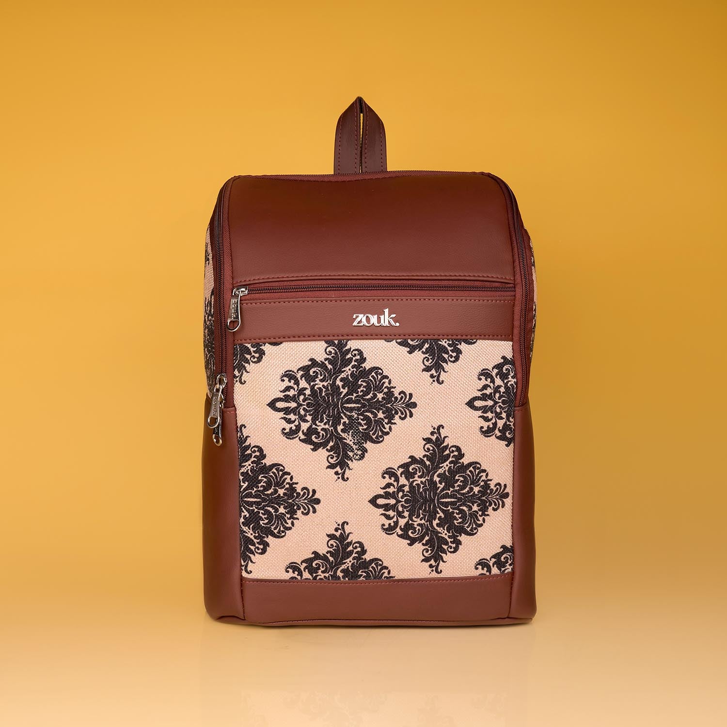 Amalia Backpack (Large) - Mughal Motif