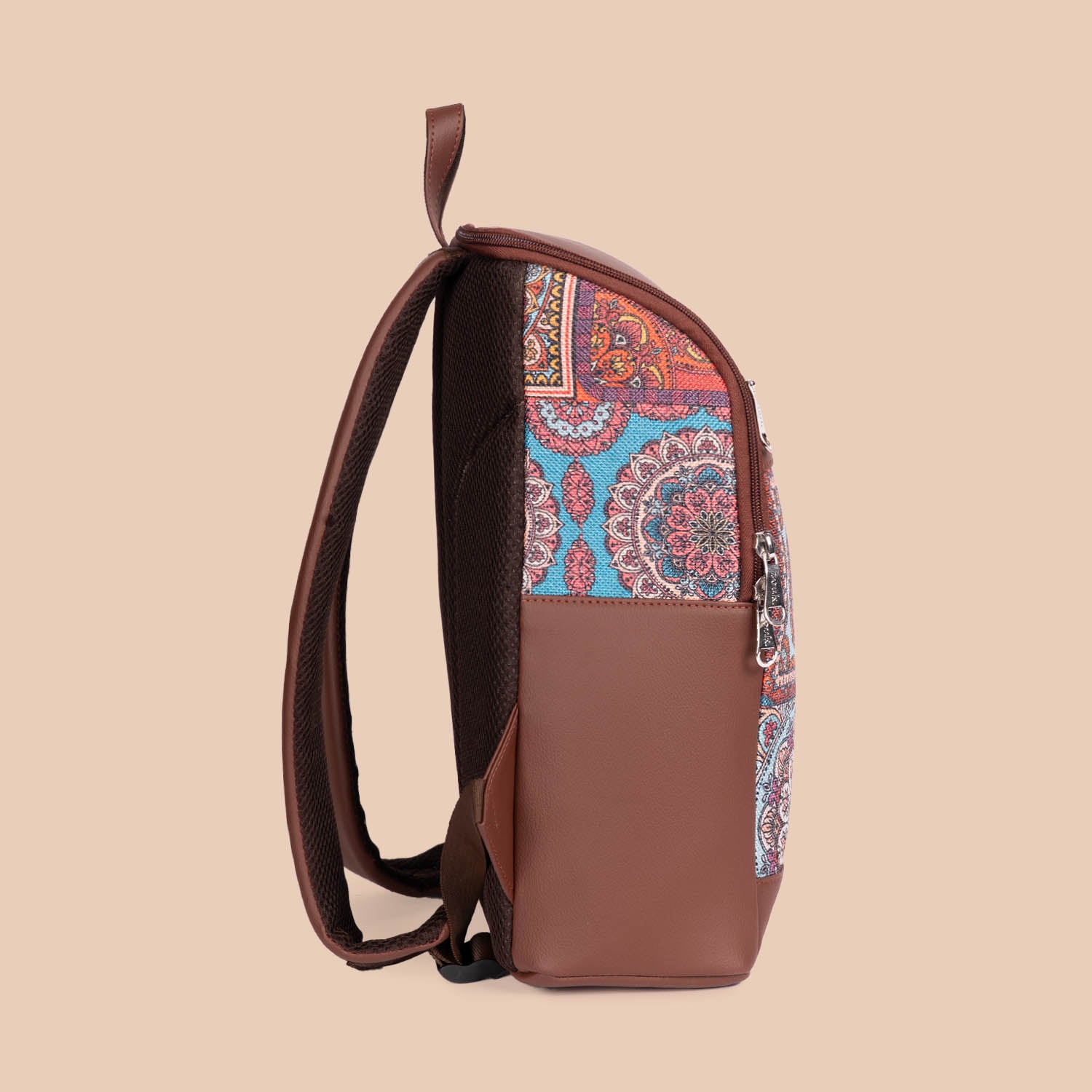 Amalia Backpack (Large) - Multicolor Mandala Print