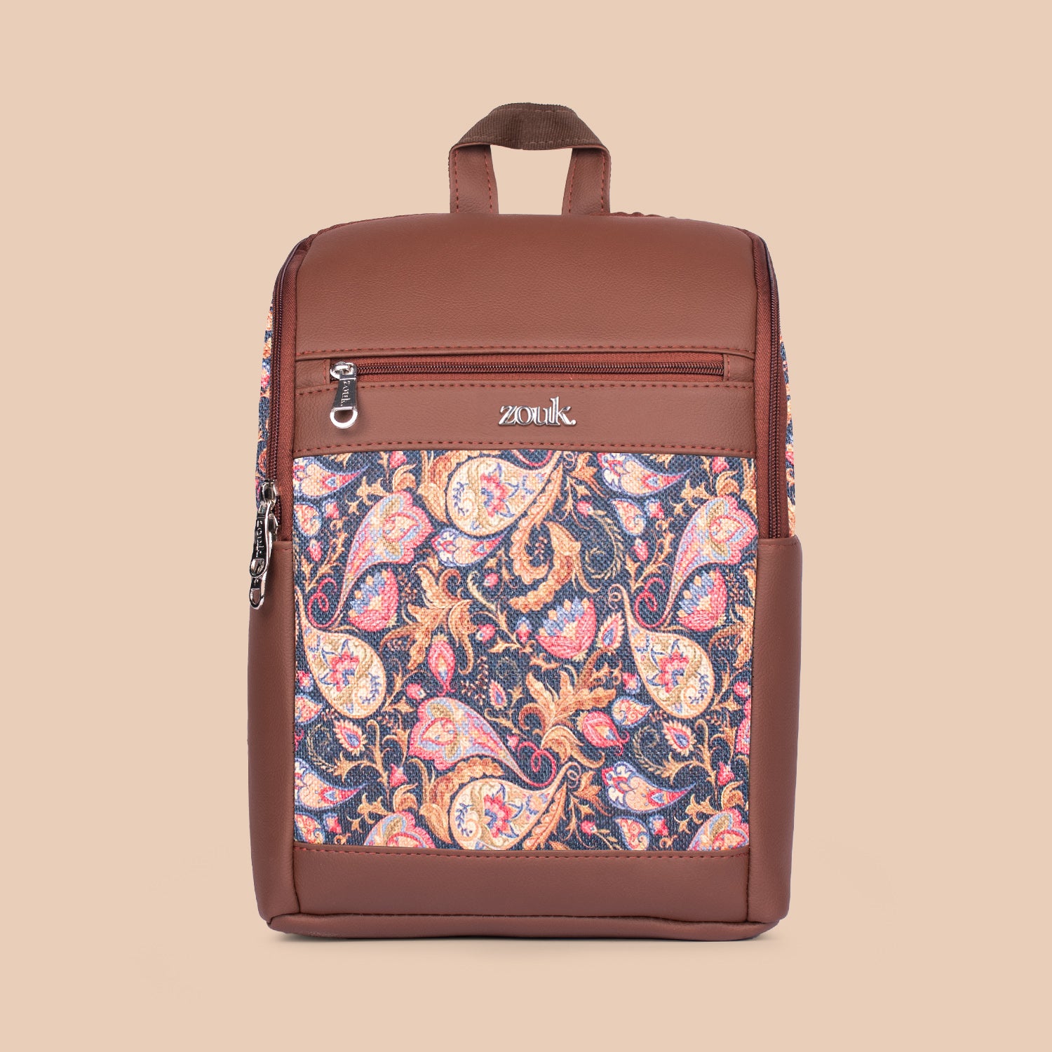 Amalia Backpack (Large) - Paisley Print