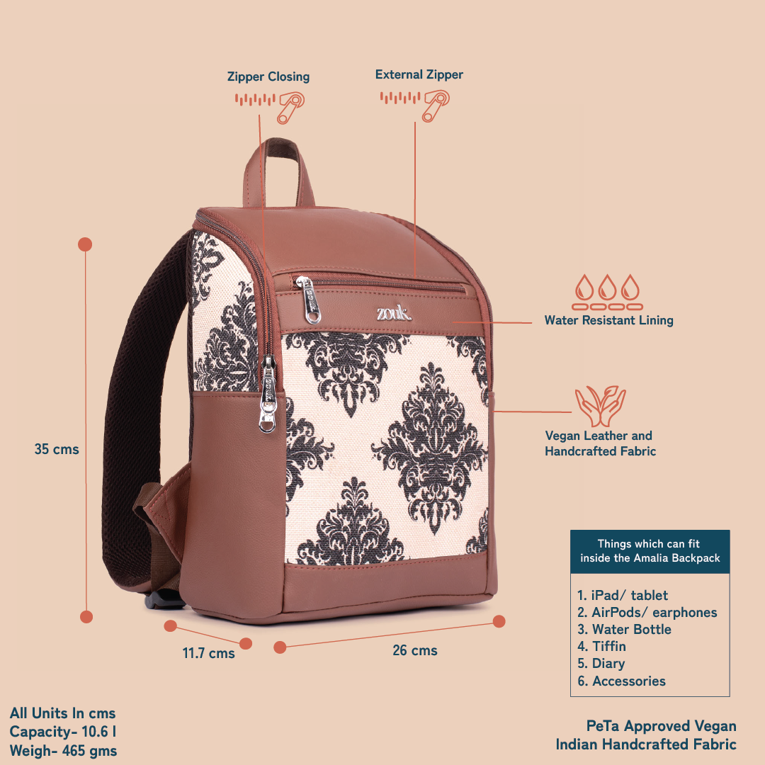 Mughal Motif Amalia Daypack