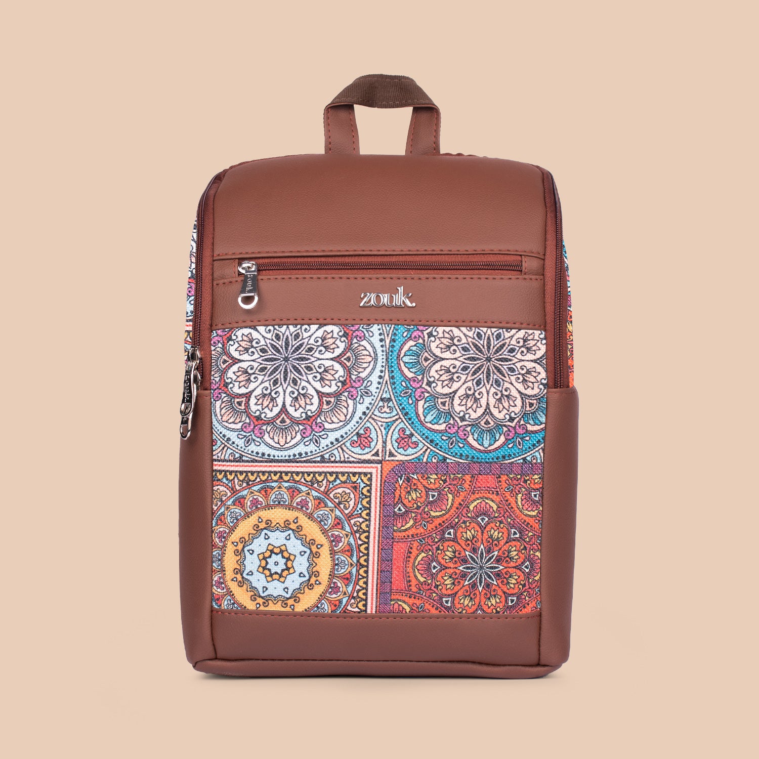 Multicolor Mandala Print Amalia Daypack