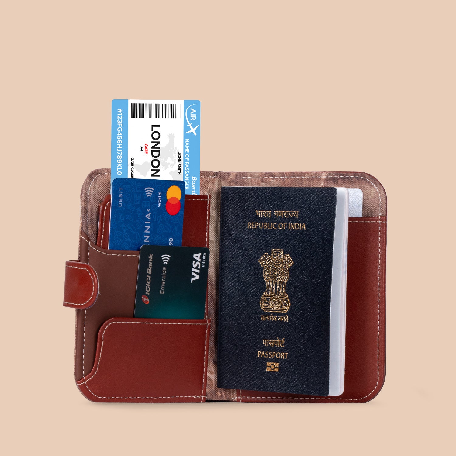 Amica Passport Case - Gir Glades