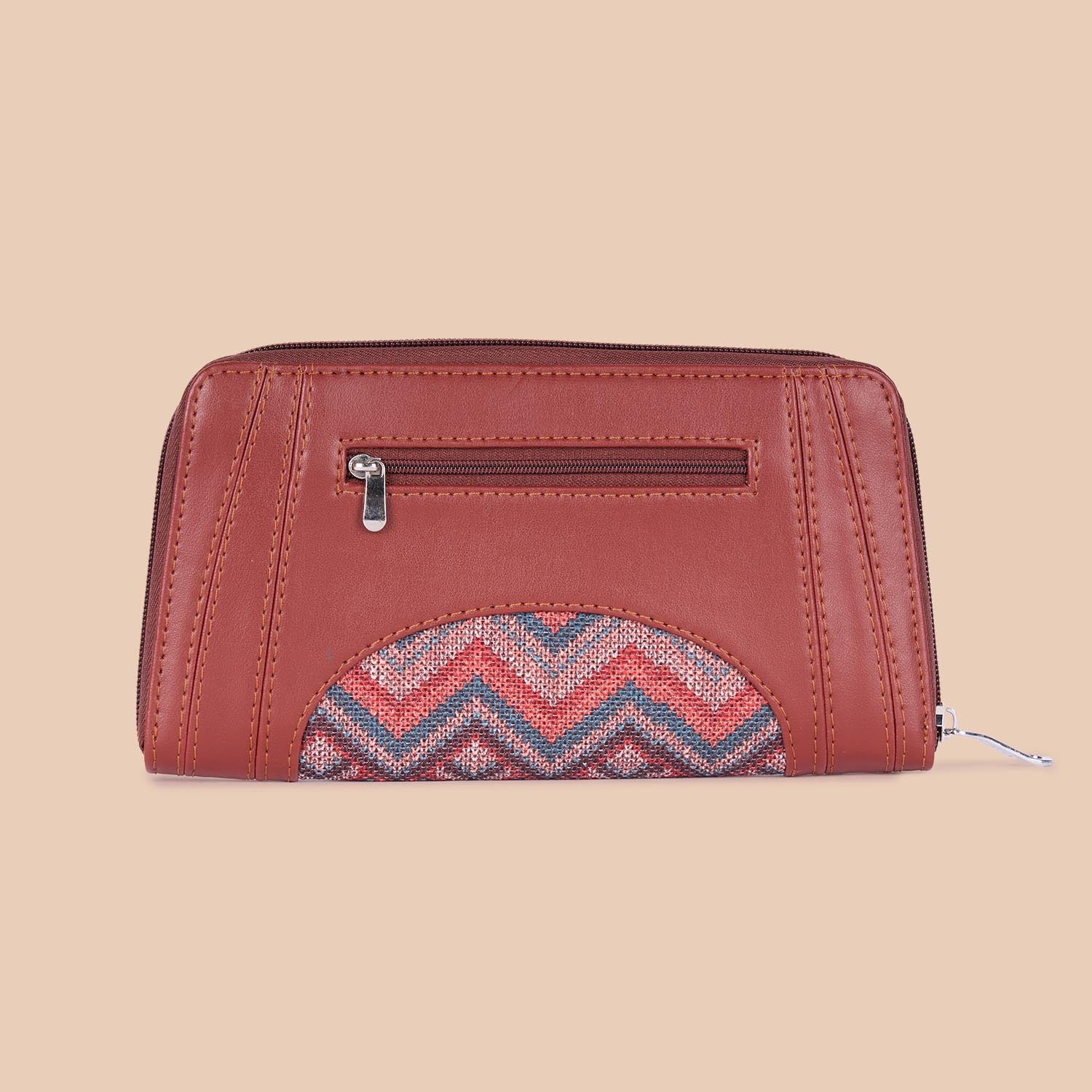 Arika Zipper Wallet - Gwalior Weaves