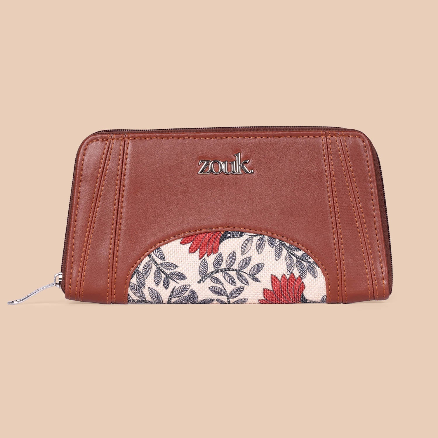 ZIP-Arika Zipper Wallet - Nawabi Couture