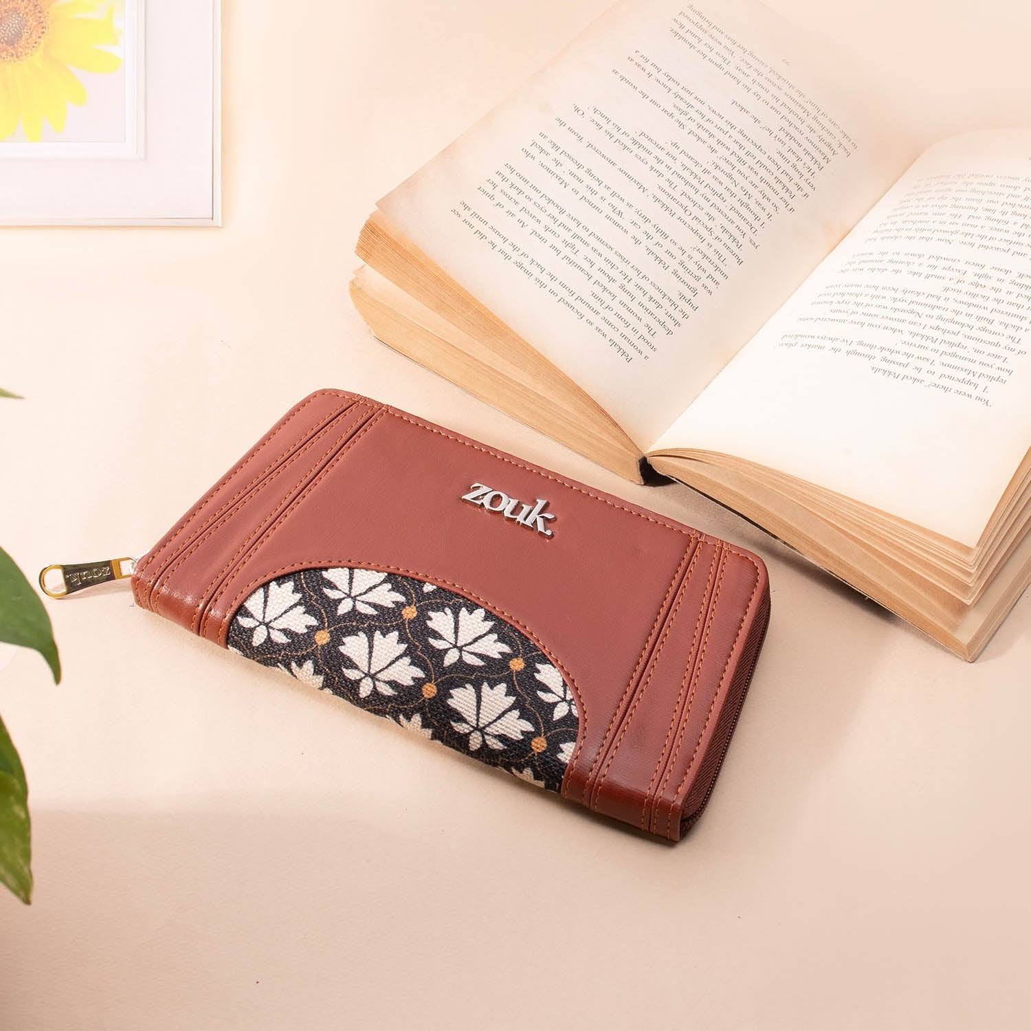 ZIP-Arika Zipper Wallet - Bidri Kaiser