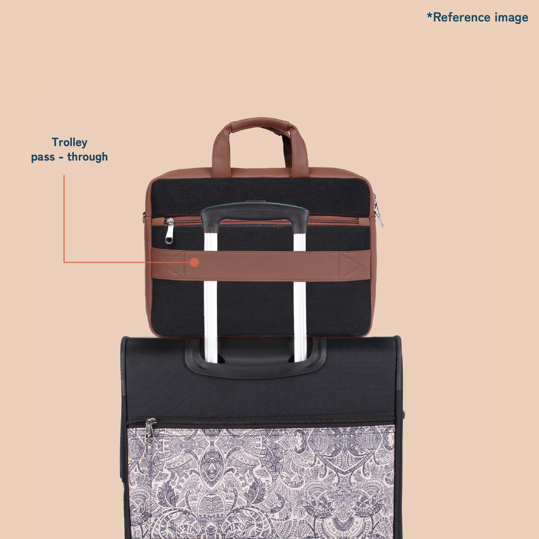Arin Laptop Bag - Gwalior Weaves