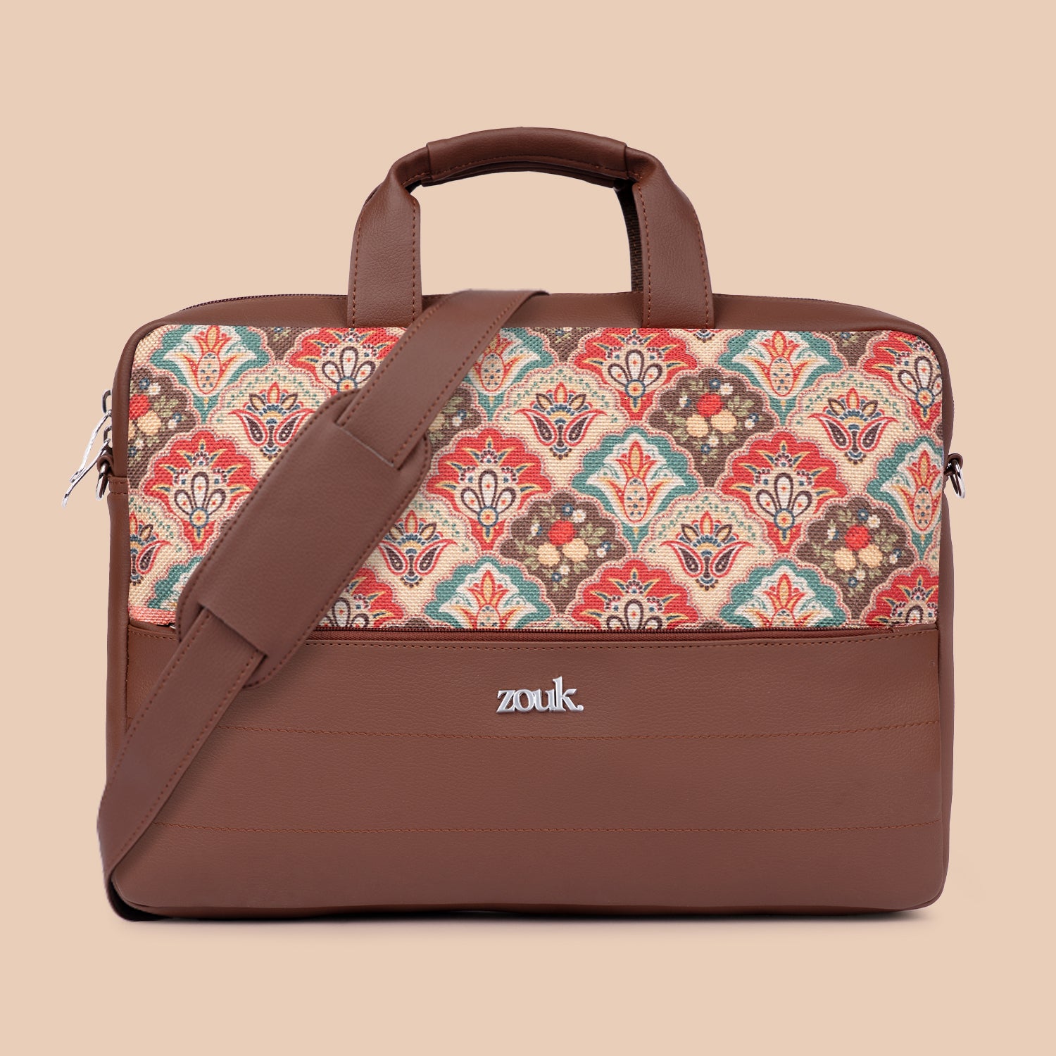 Arin Laptop Bag - Mughal Art Multicolor