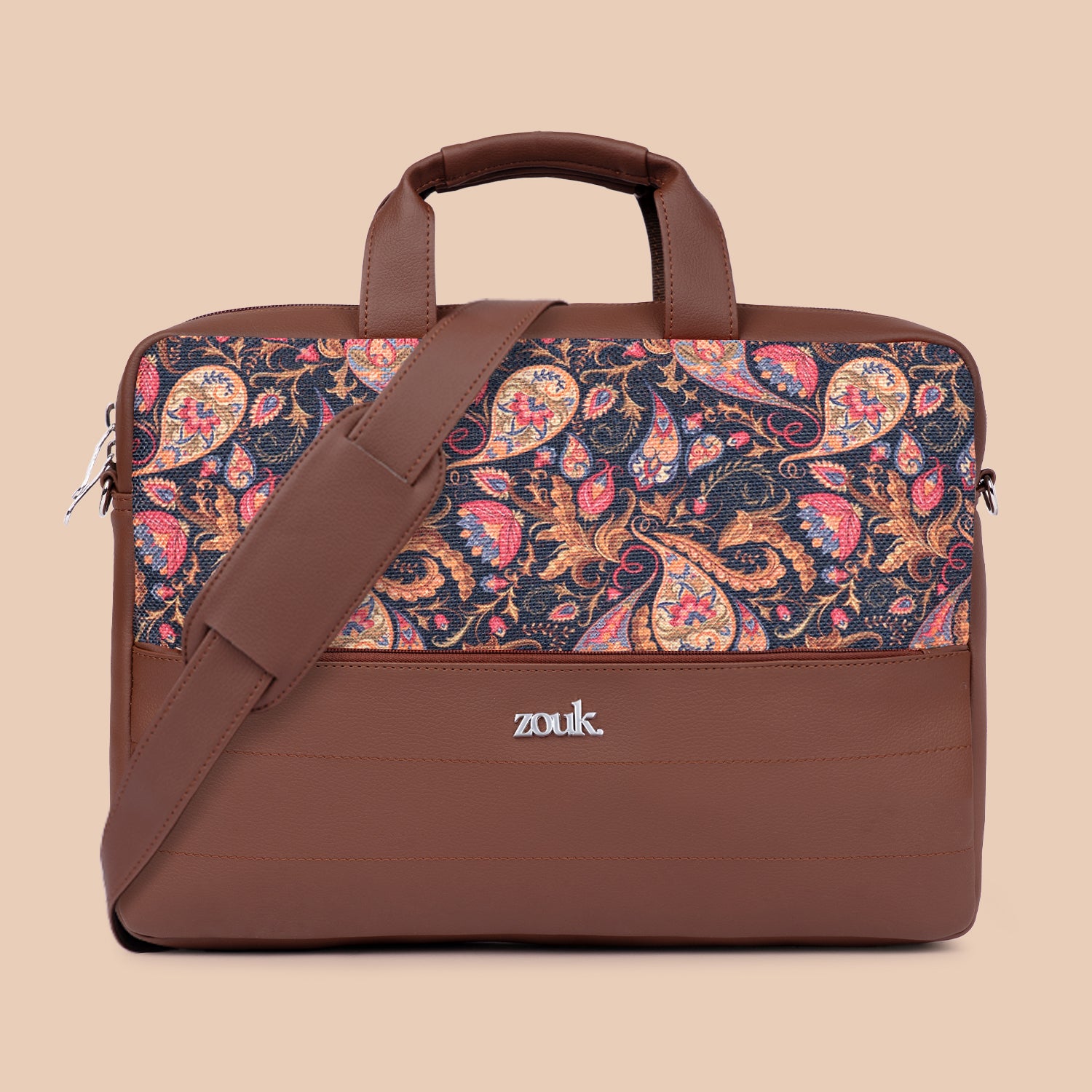Arin Laptop Bag - Paisley Print