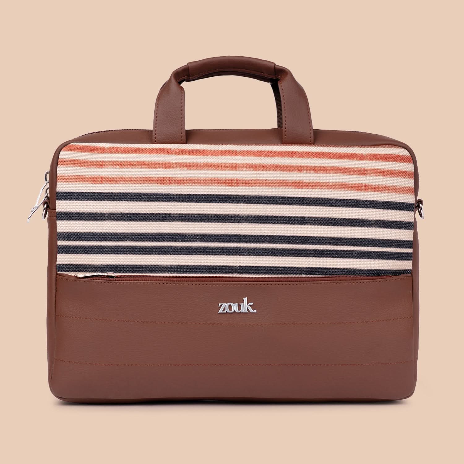 Arin Laptop Bag - Qutub Stripes