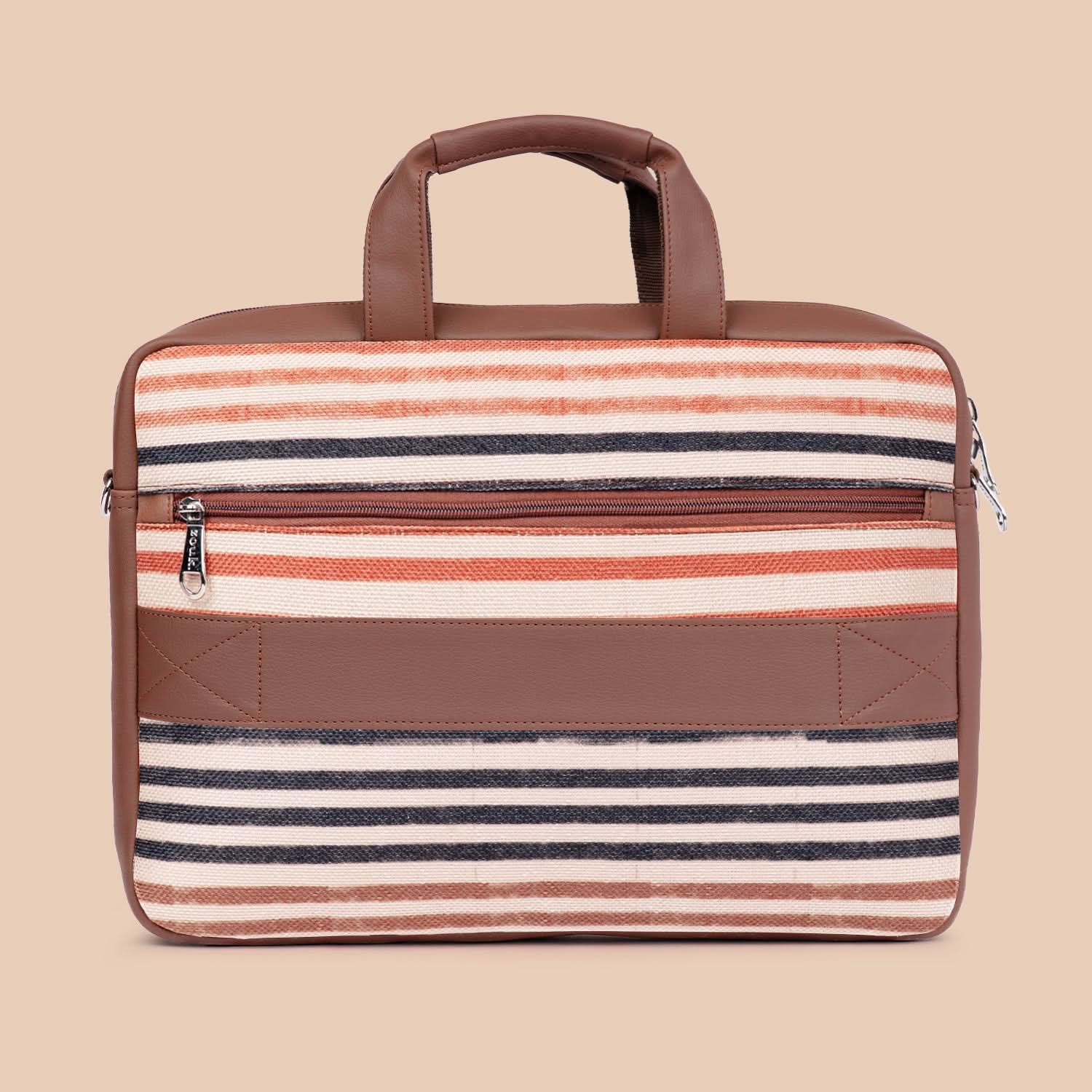Arin Laptop Bag - Qutub Stripes