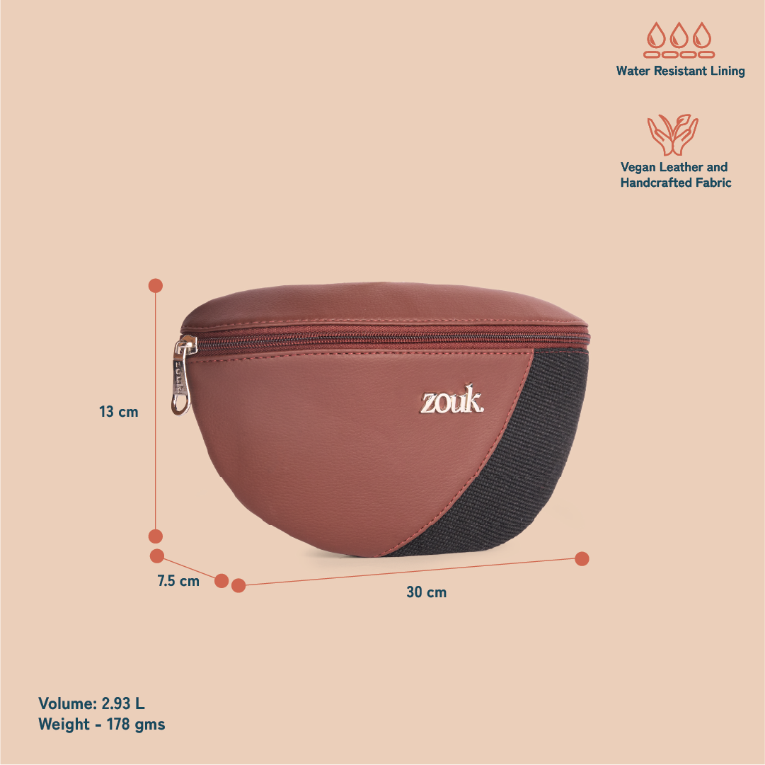 Freya Fanny Pack - Jet Black