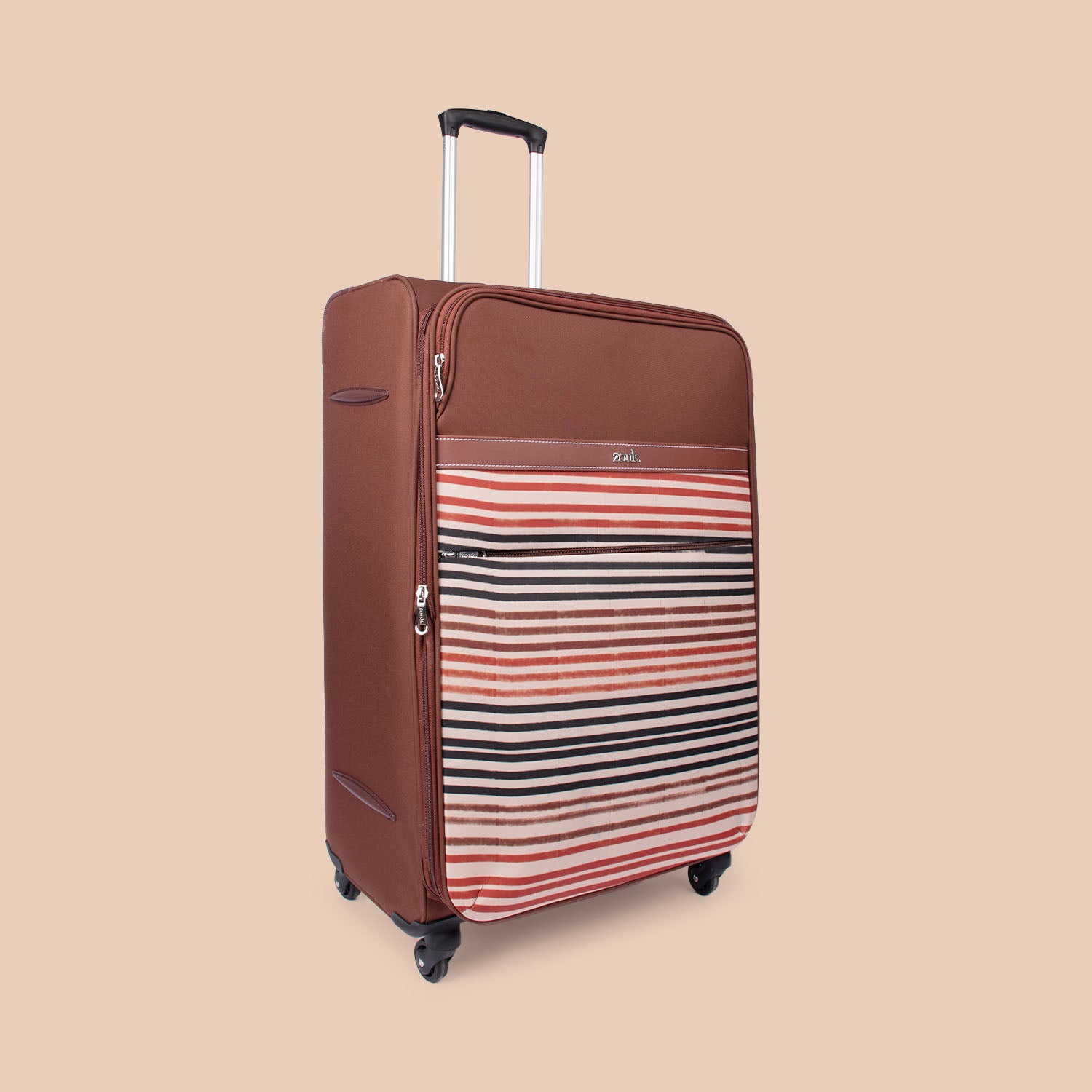 Qutub Stripes Avasa Trolley Bag (Large)