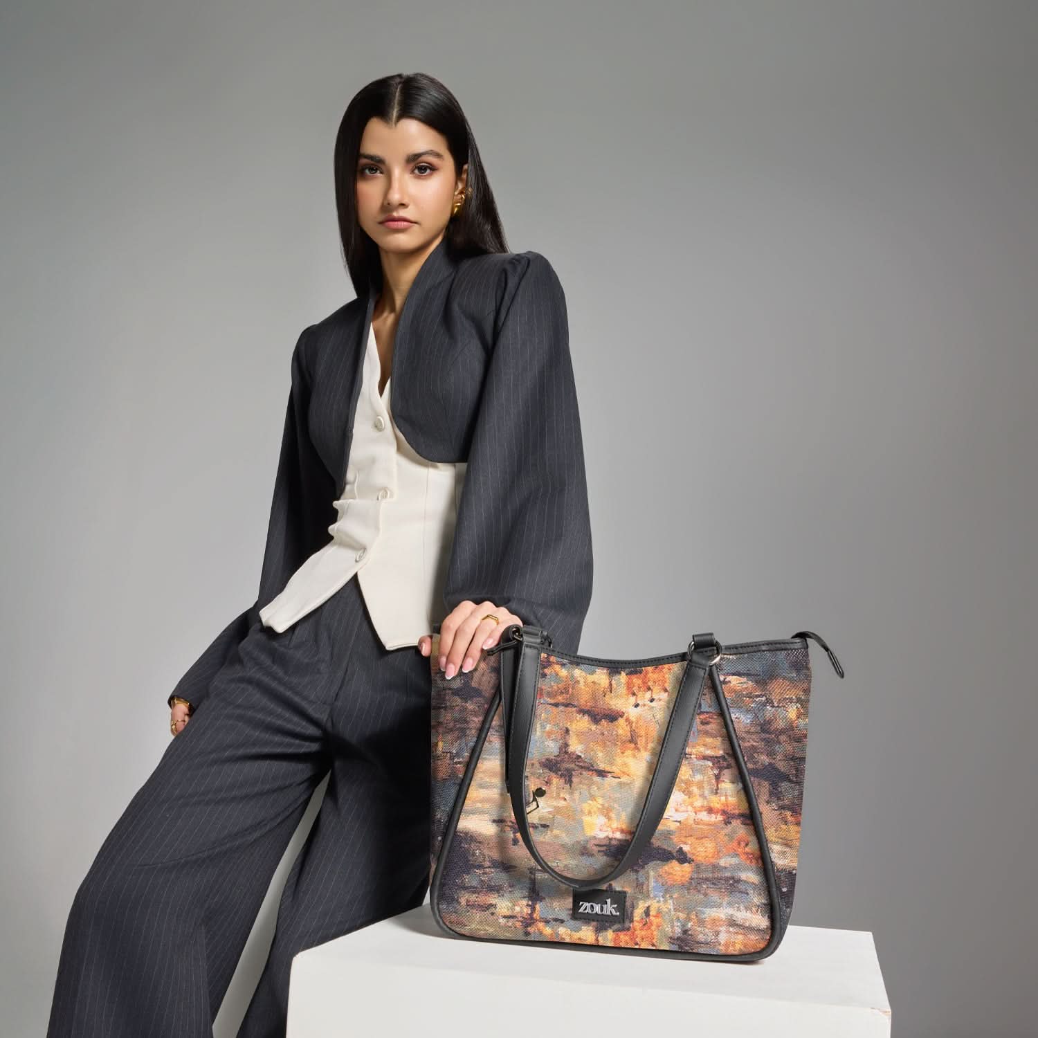 Rhea Kapoor Naisha Tote Bag - Bombay Tapestry