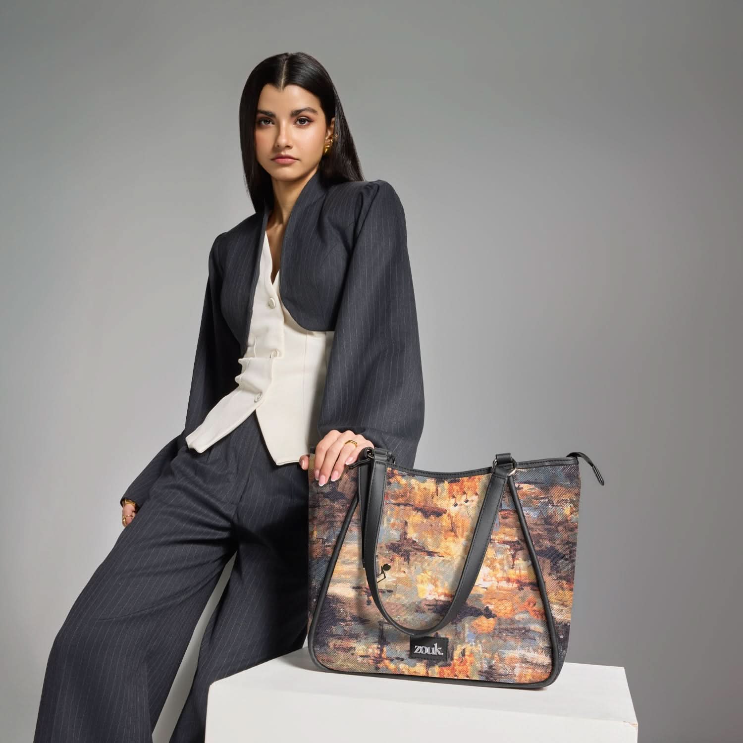 Rhea Kapoor Naisha Tote Bag - Bombay Tapestry