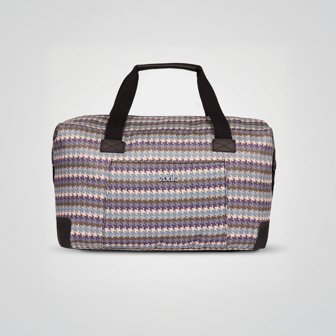 Bombay Houndstooth Collapsible Duffel Bag - Men's Collection