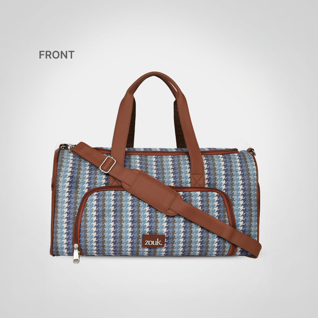 Bombay Houndstooth Weekender Duffle Bag