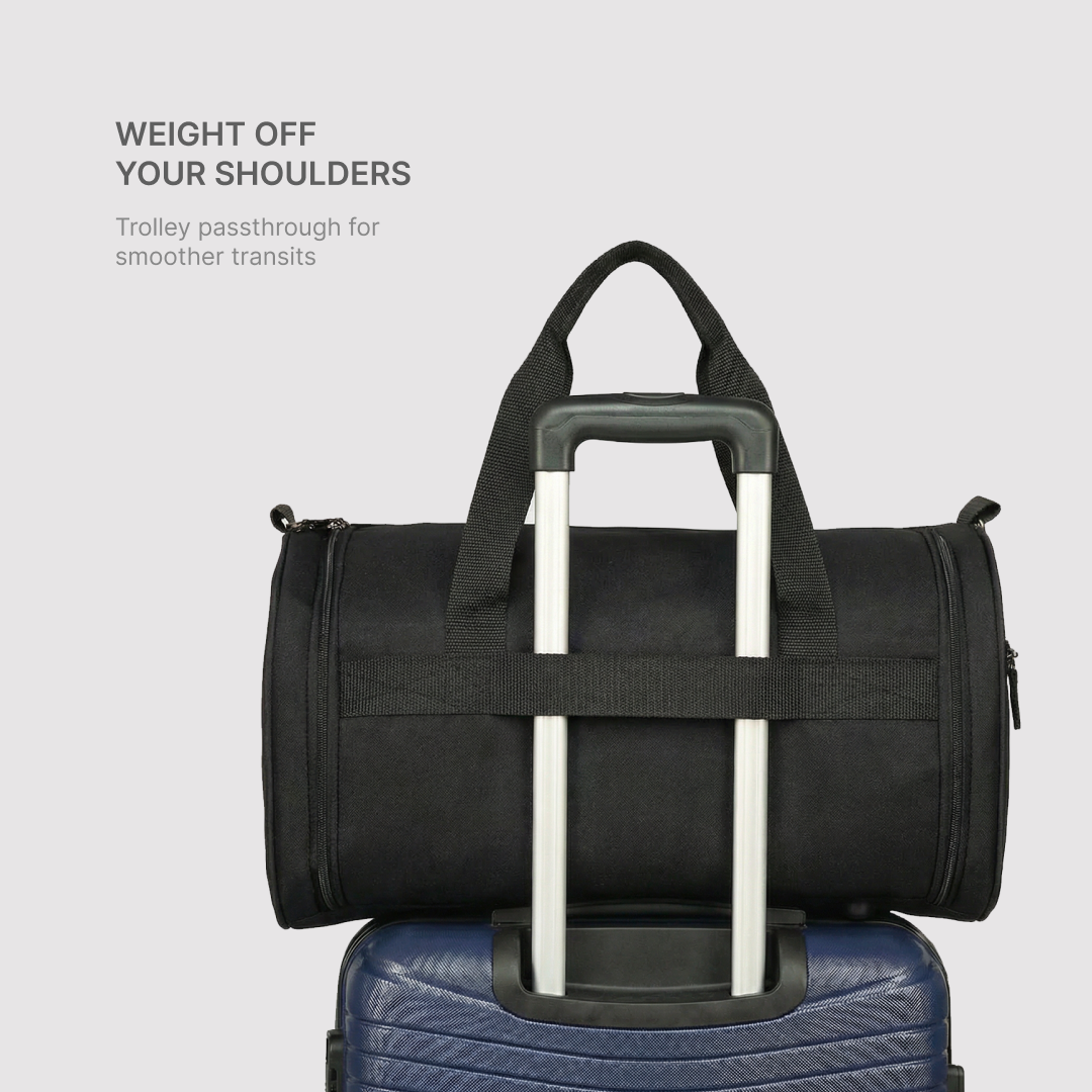 Bombay Houndstooth Travel Duffle Bag - Men's Collection