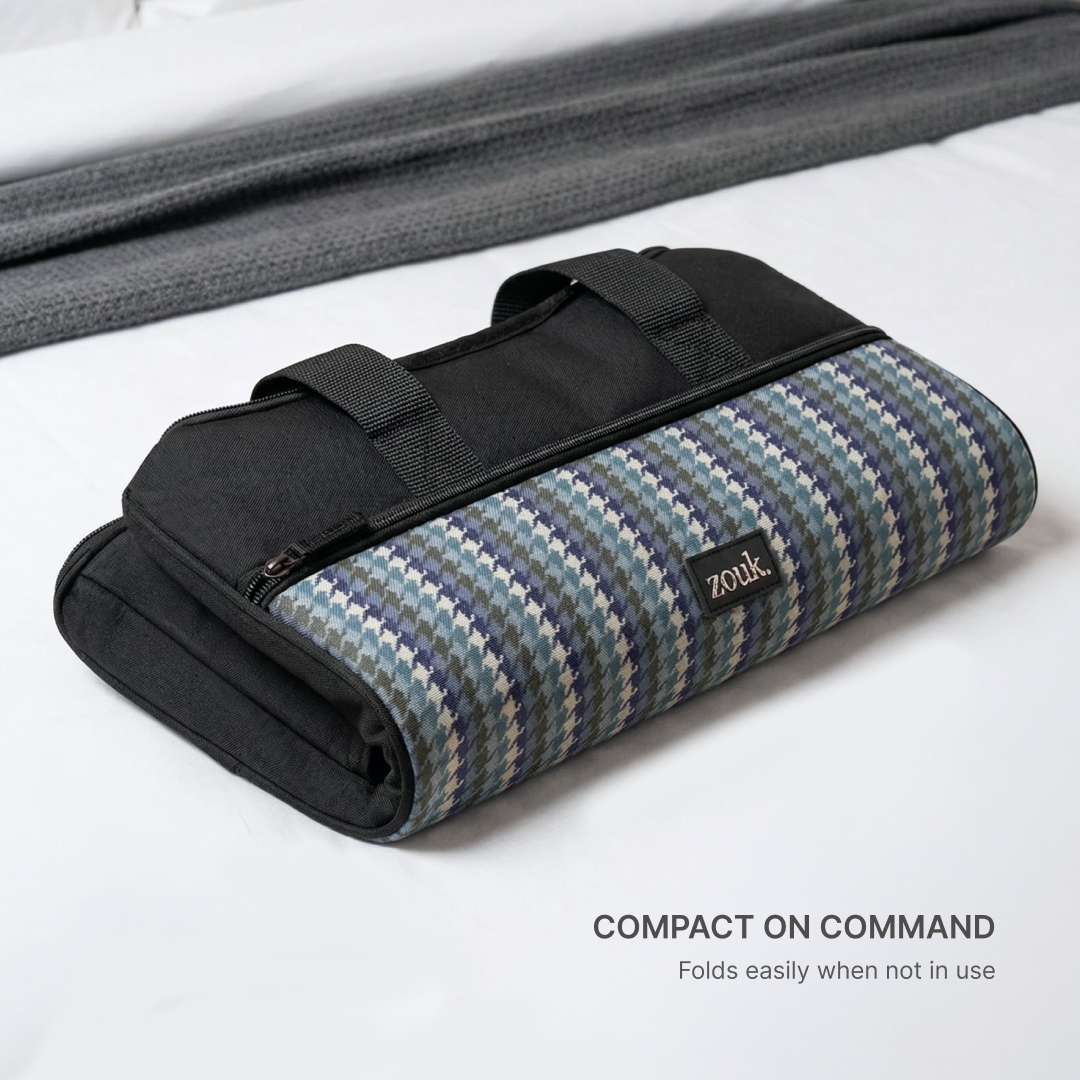 Bombay Houndstooth Travel Duffle Bag - Men's Collection