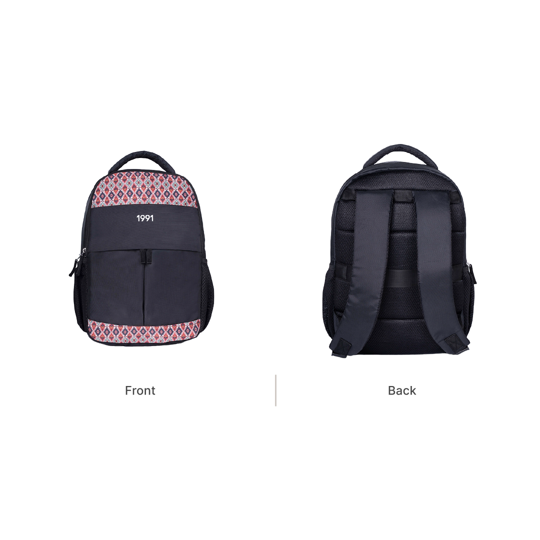 Ajrakh Kami Classic Backpack - 1991 by Zouk