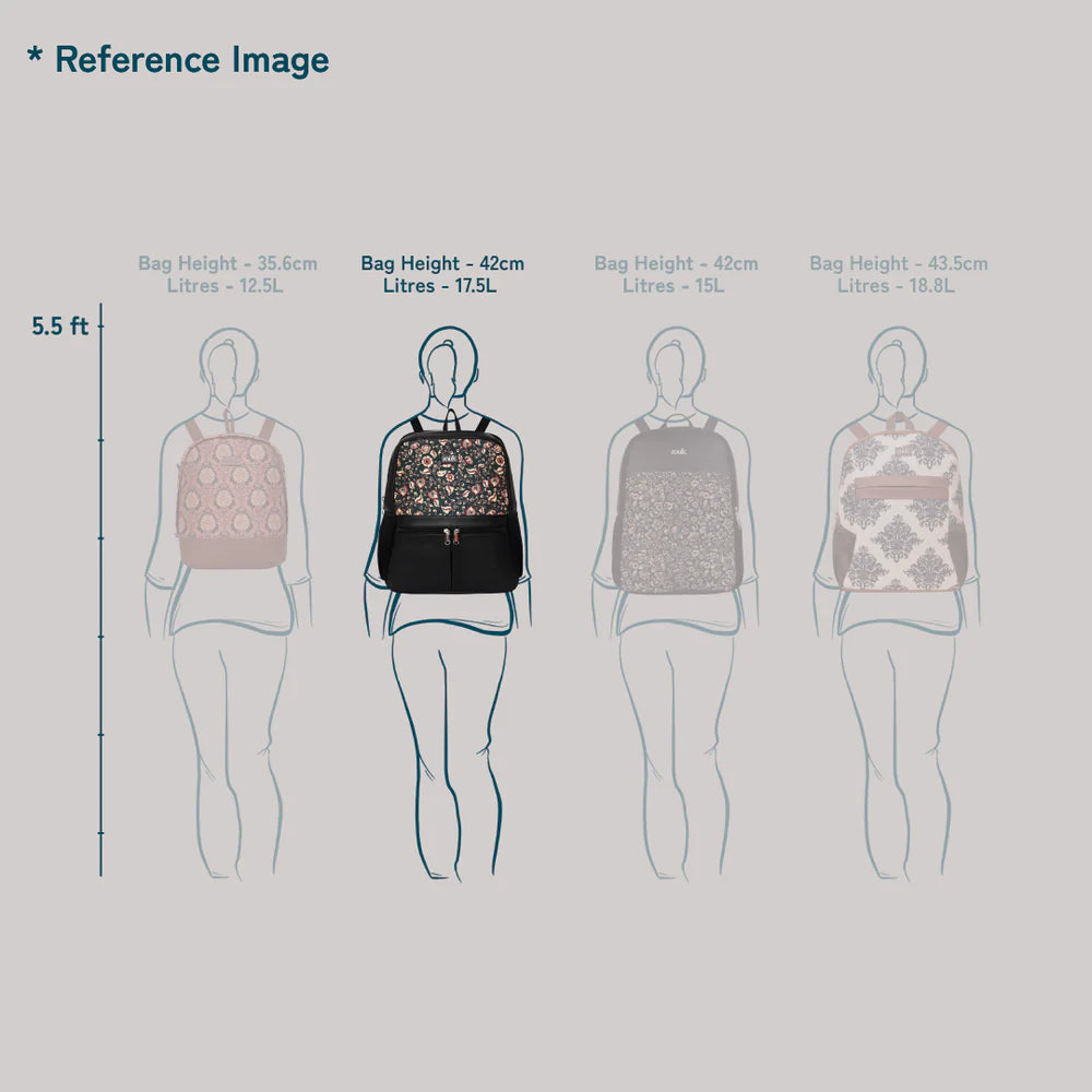 Multicolor Mandala Print Office Backpack