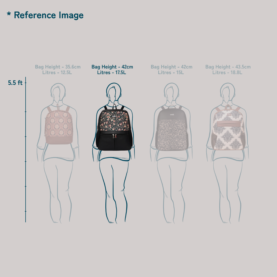 ZIP-Kovil Blue Office Backpack