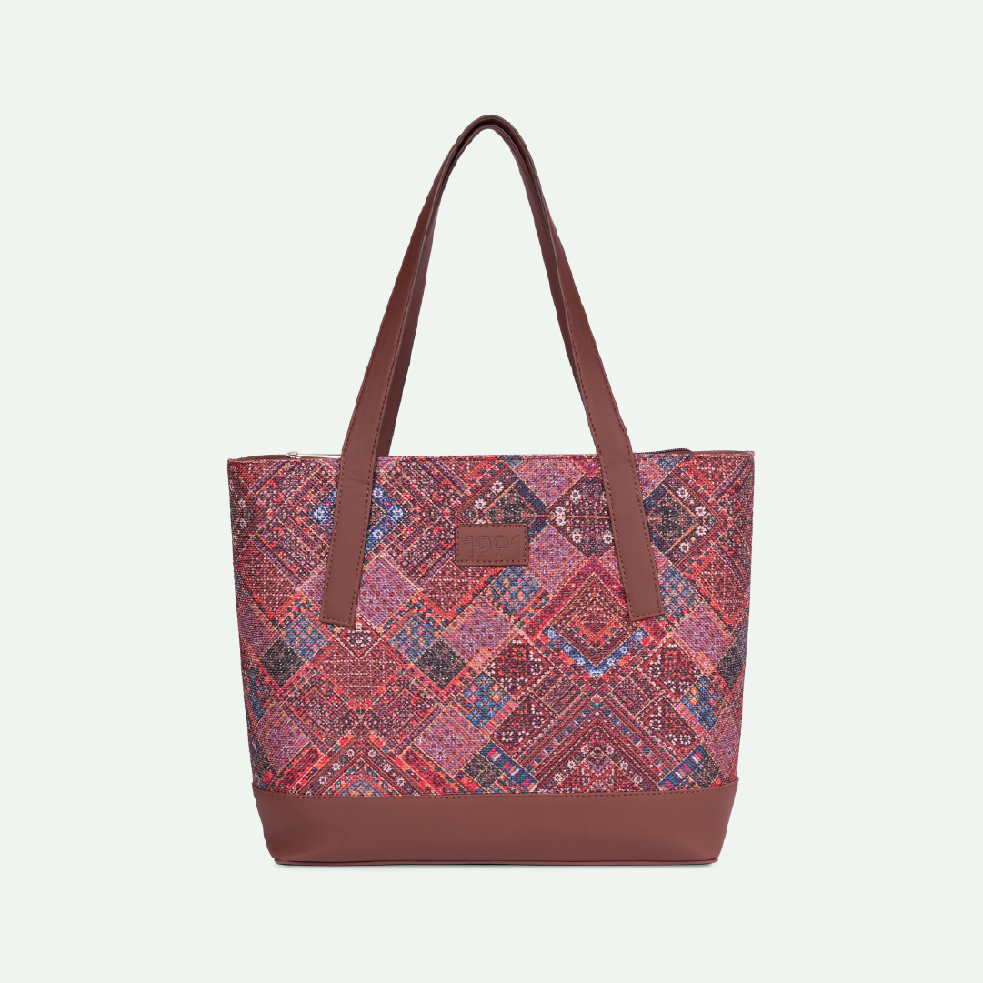 Bhuj Rabari Classic Tote Bag - 1991 by Zouk