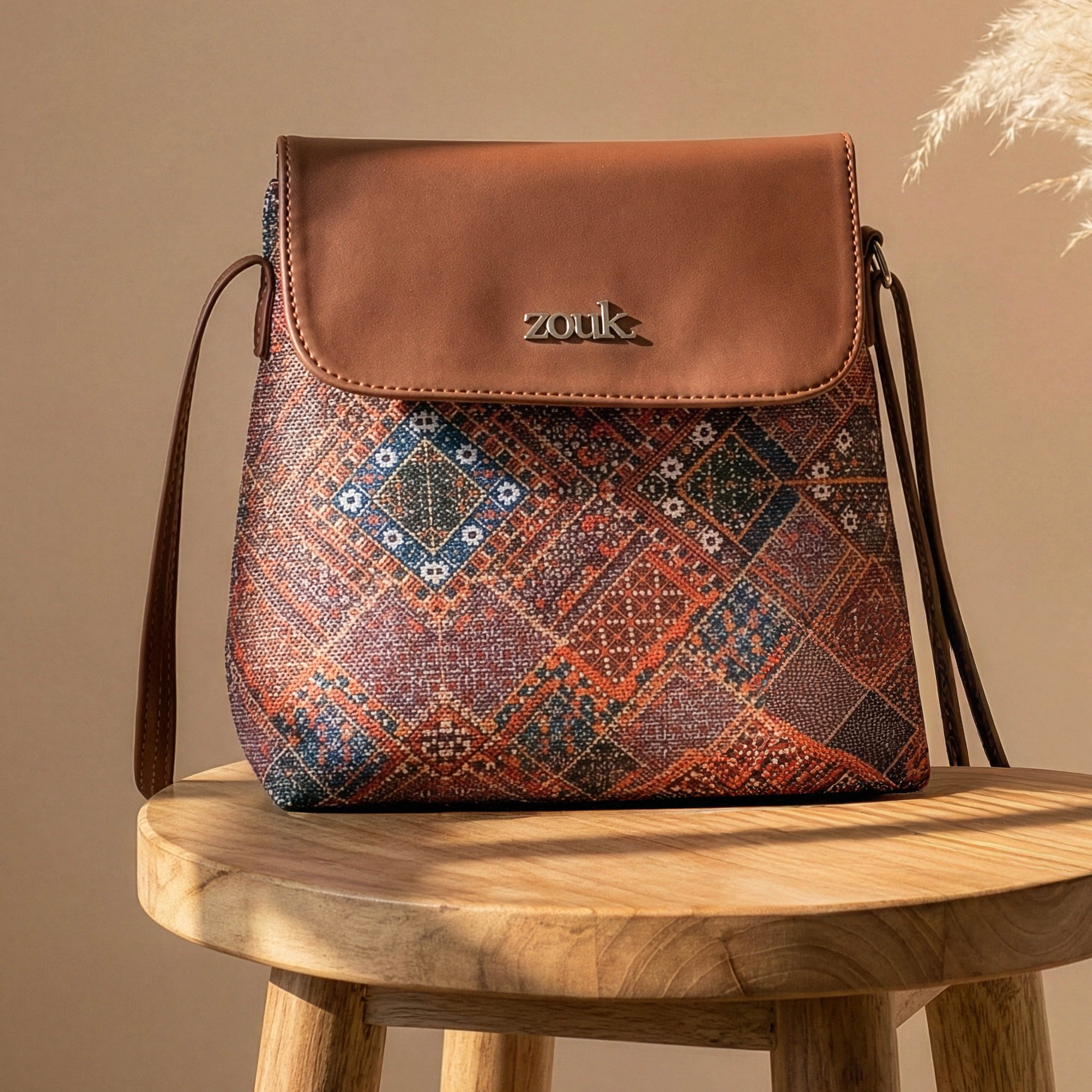 Bhuj Rabari Flap Sling Bag