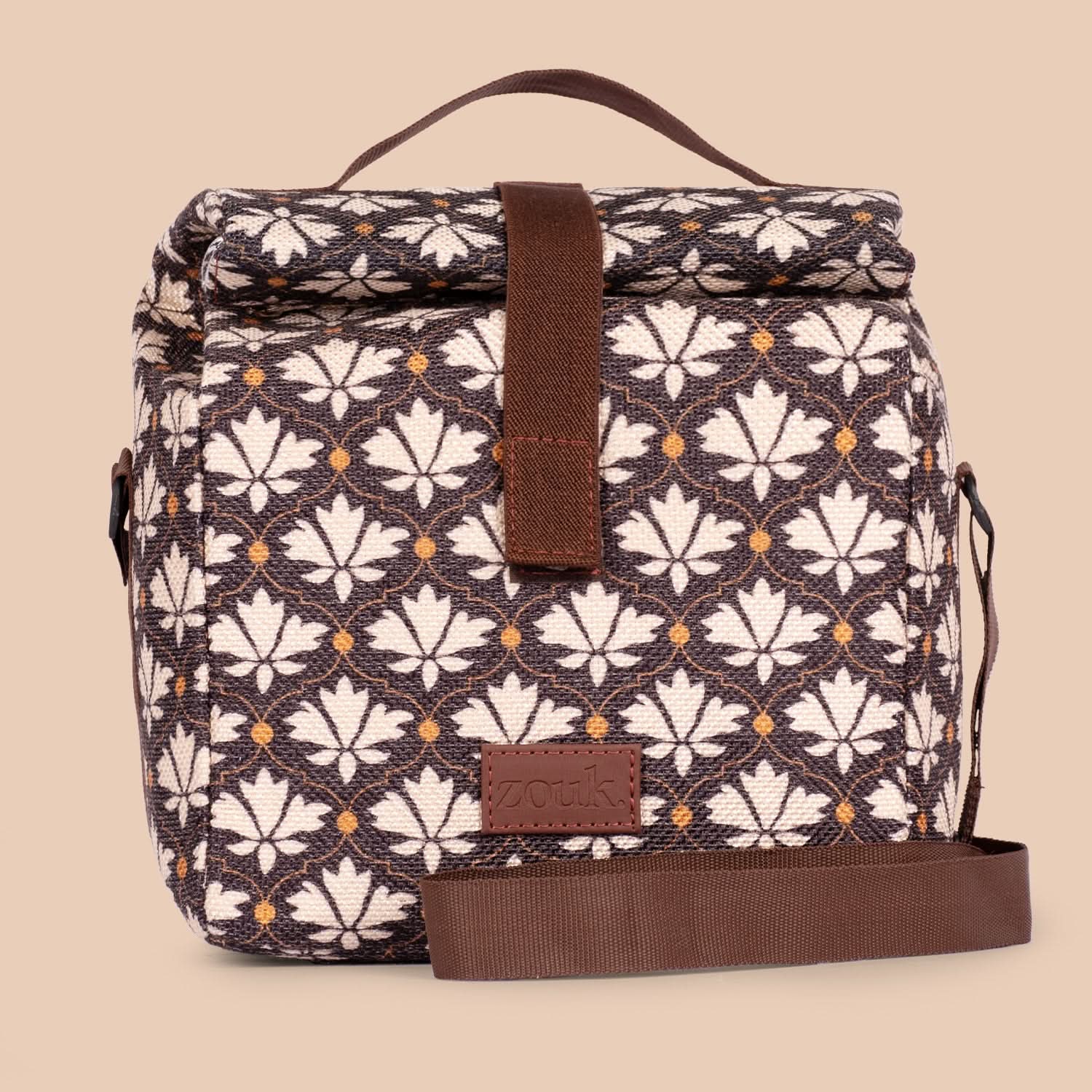 Bidri Kaiser Roll up Lunch Bag