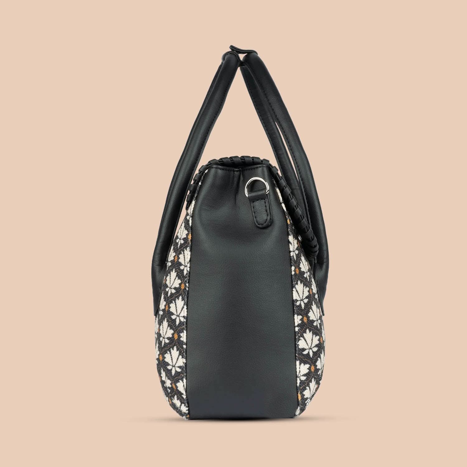 Bidri Kaiser & Paisley Print - SAK Satchel & Classic Zipper Wallet Combo