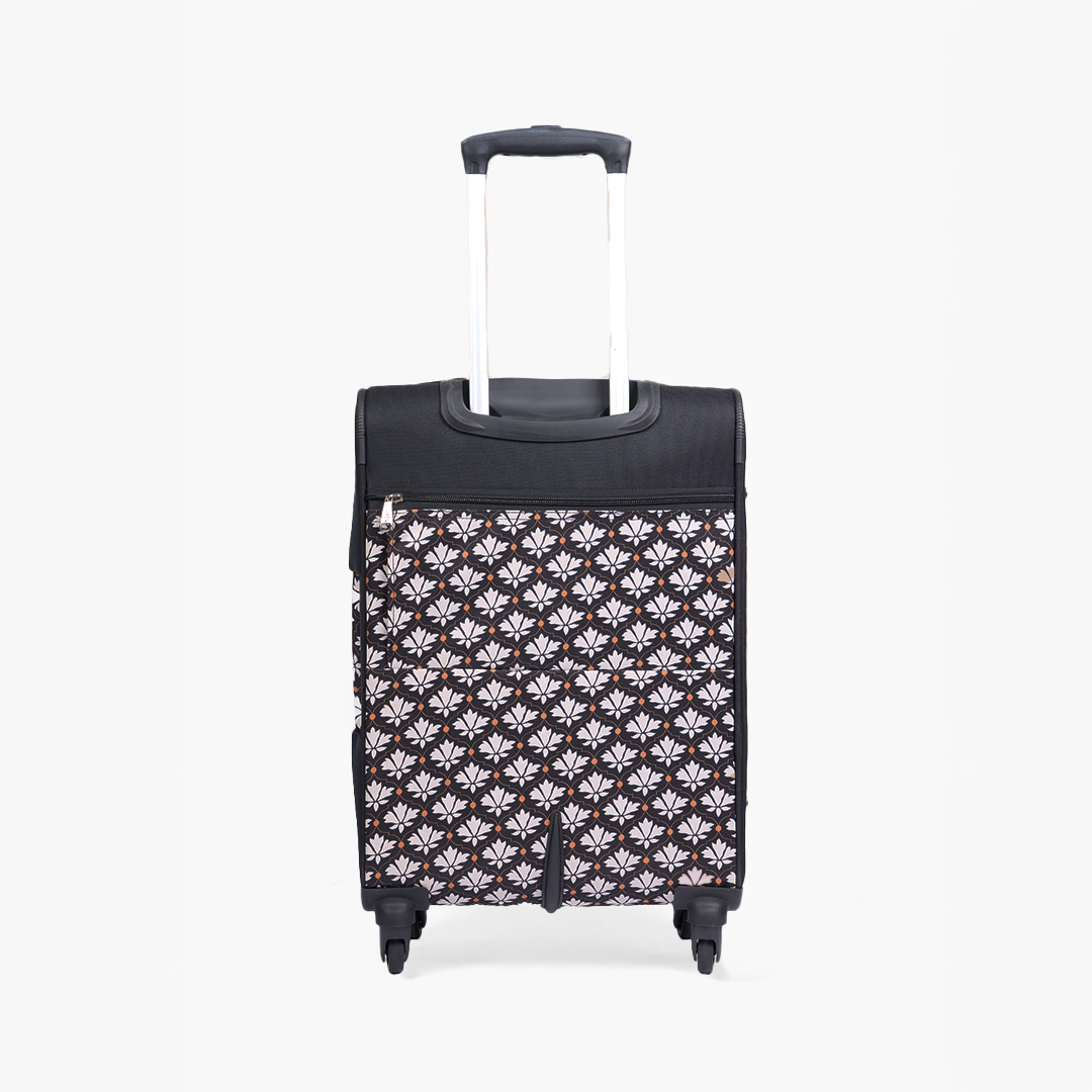 Bidri Kaiser Saira Trolley Bag - Black (Large)
