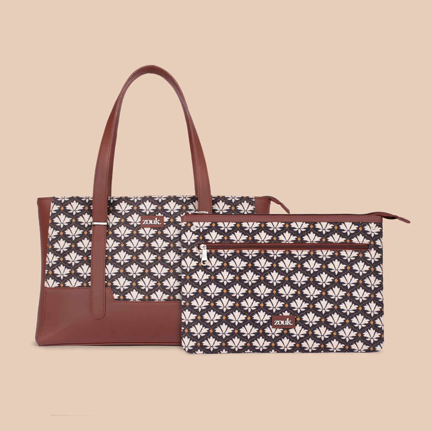 Zouk Bidri Kaiser Maya Multitasker Tote Bag