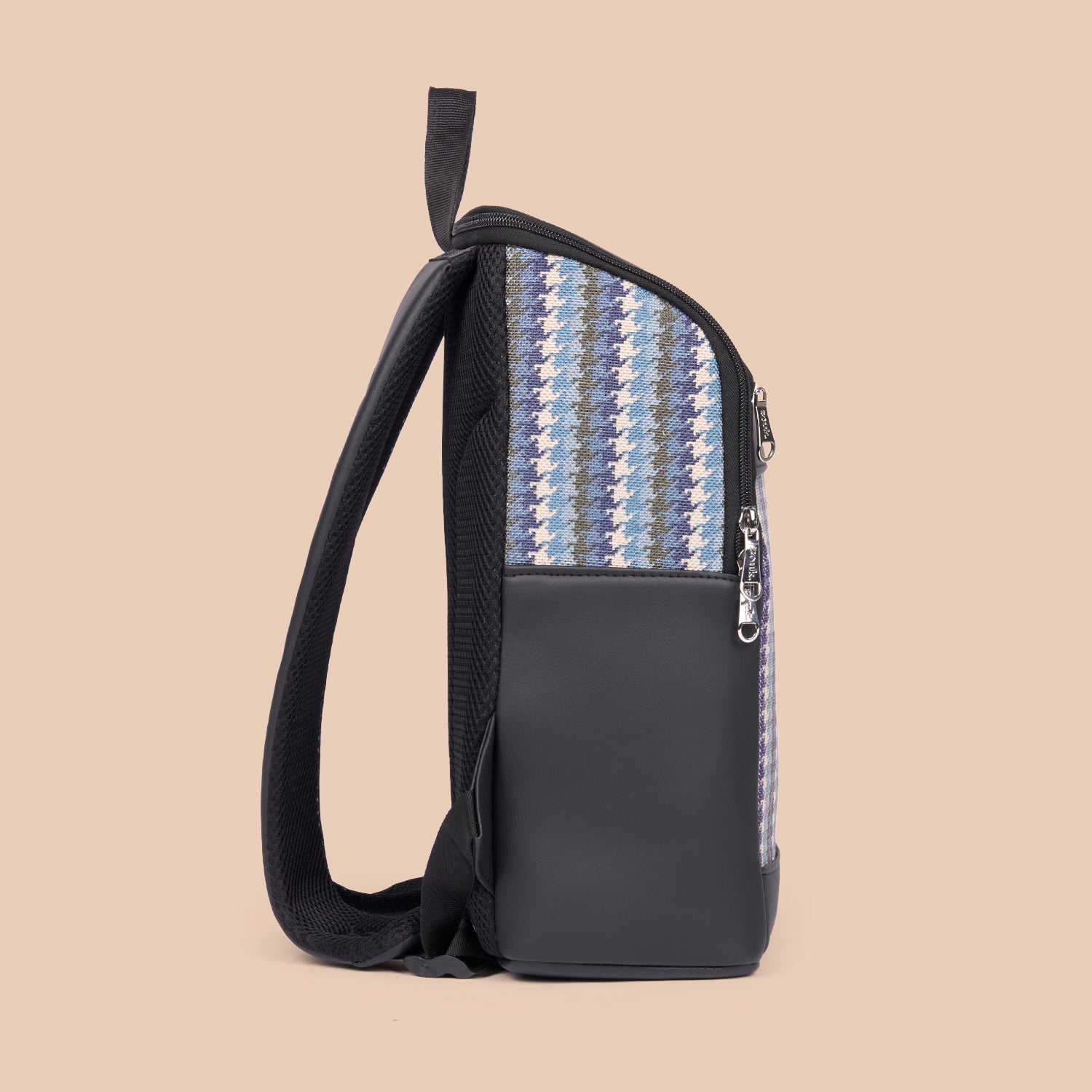 Bombay Houndstooth Amalia Backpack (Black)