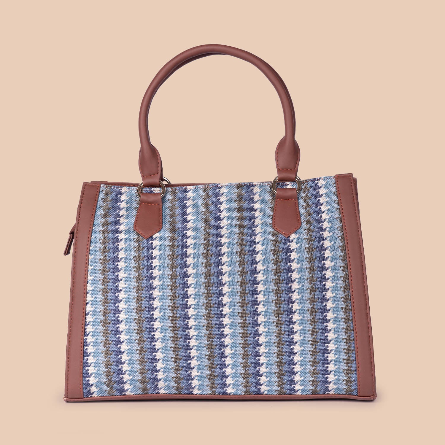 Bombay Houndstooth Classic Handbag