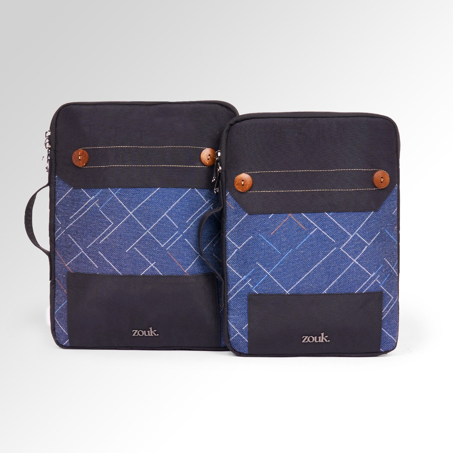 Bombay Tartan Urban Laptop Sleeve - 14inch (Black)