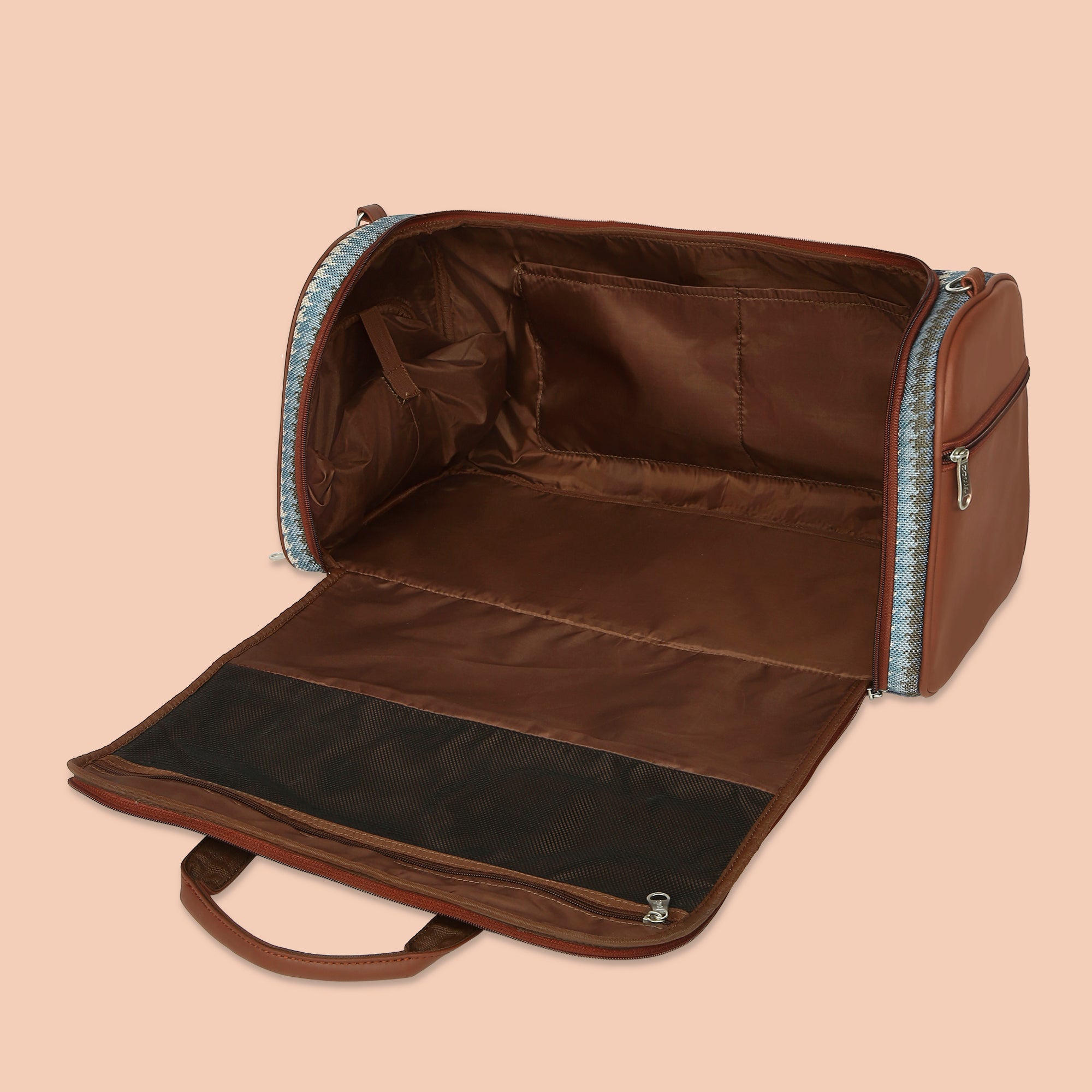 Bombay Houndstooth Weekender Duffle Bag