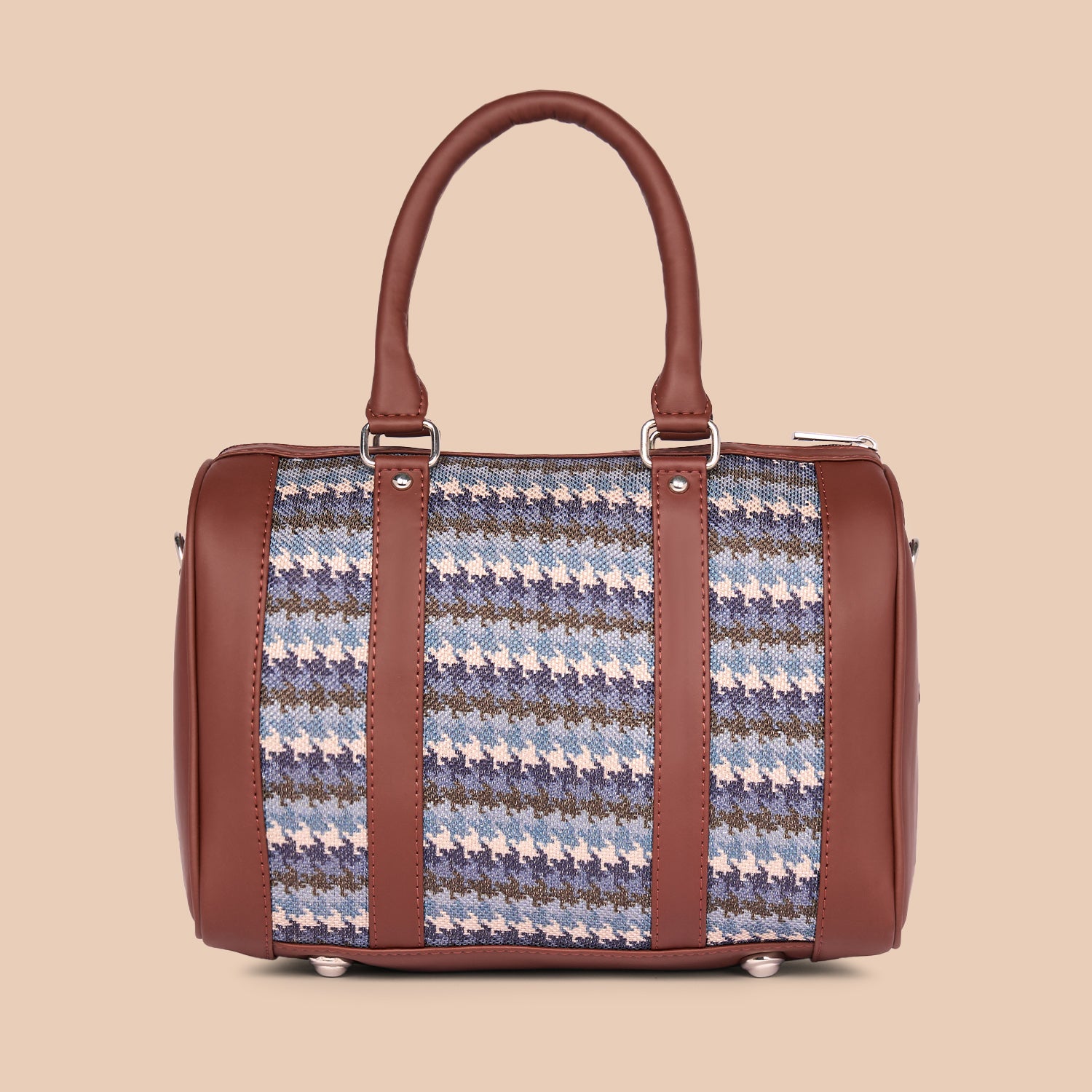 Bombay Houndstooth Handbag