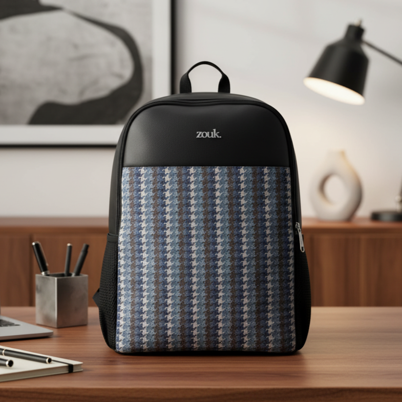 Bombay Houndstooth Statement Backpack