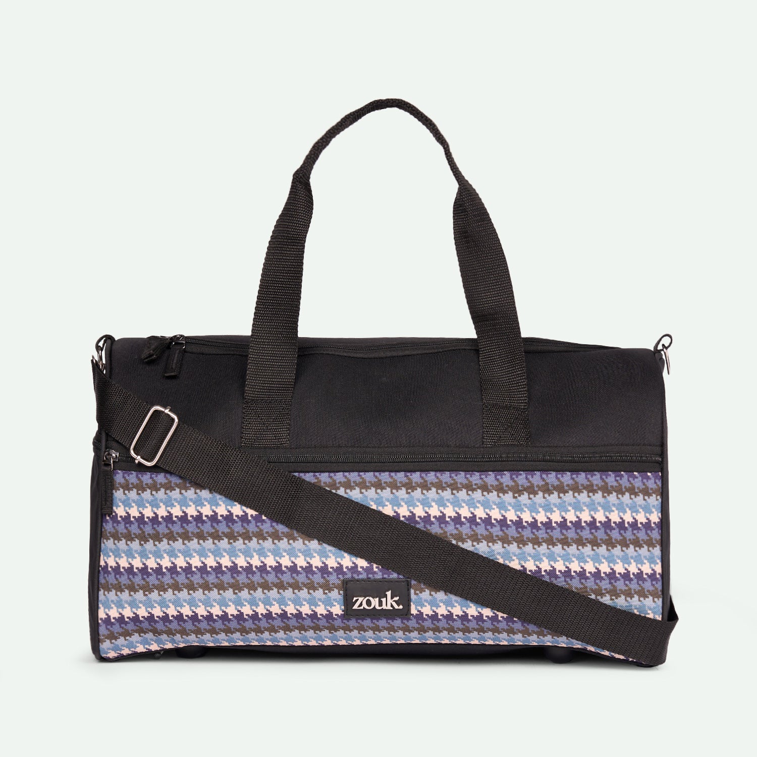 Bombay Houndstooth Travel Duffle Bag