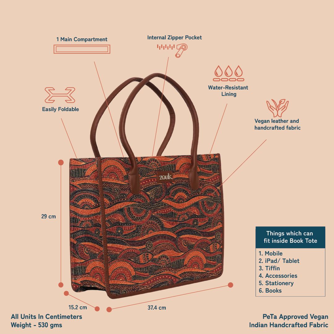 Pithora Artistry Book Tote