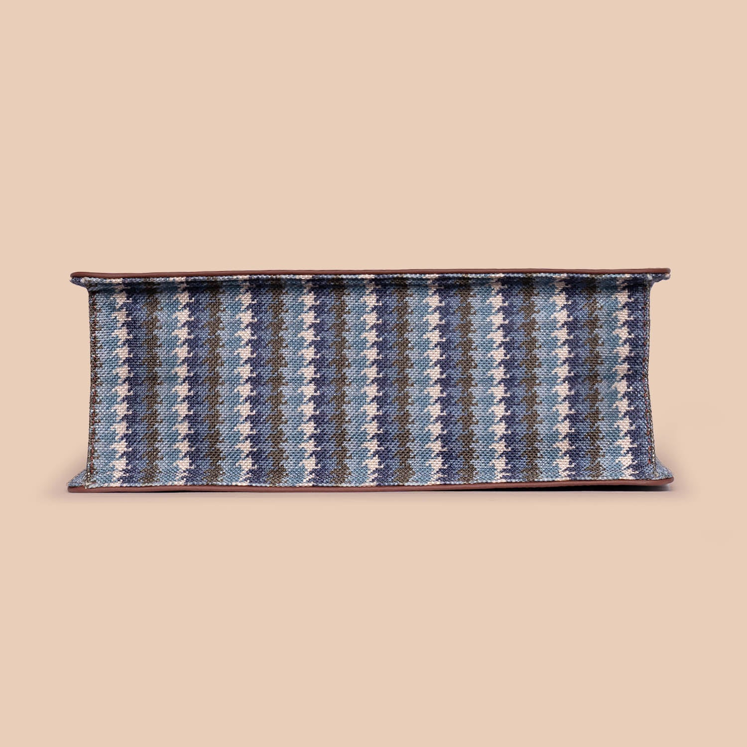 Bombay Houndstooth Book Tote