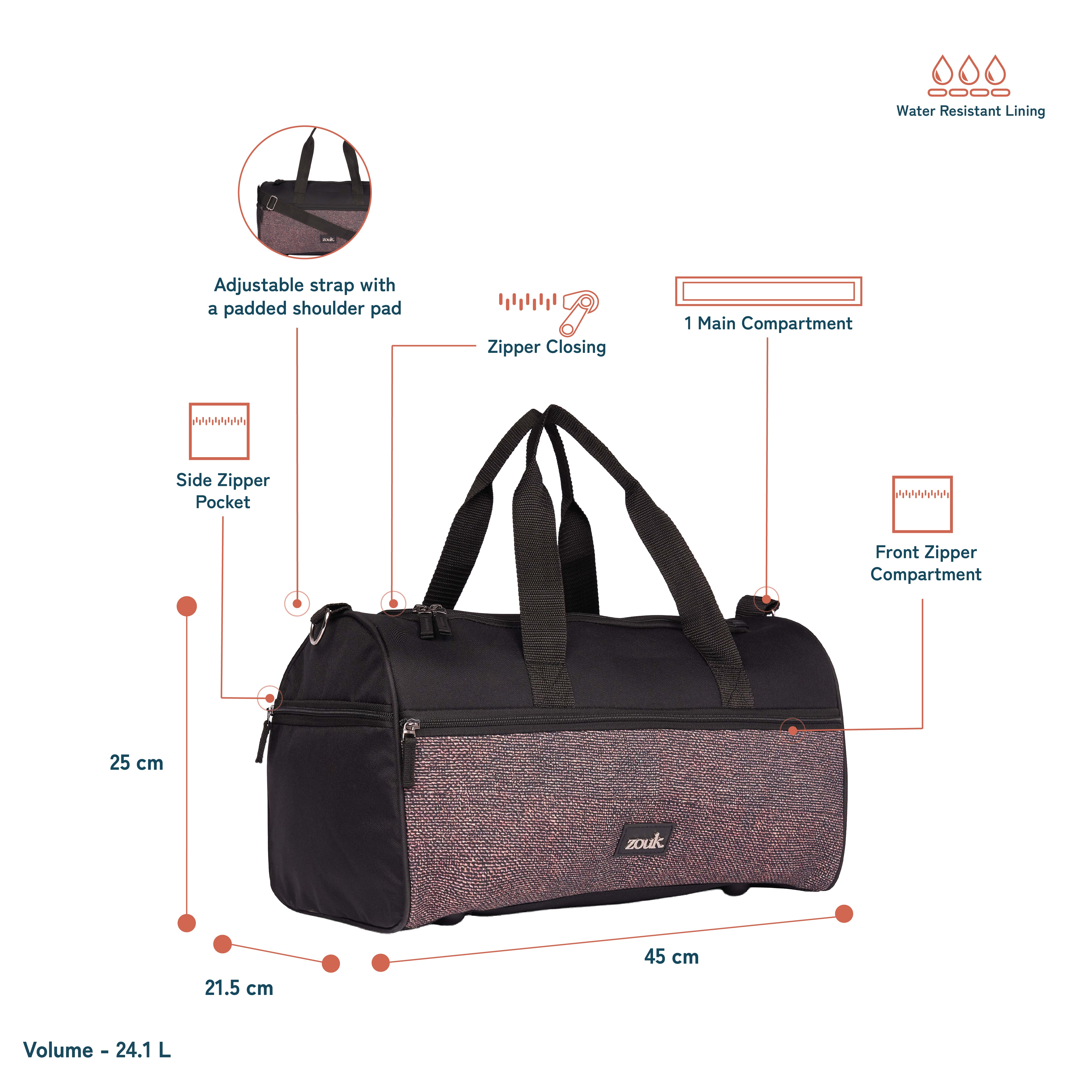 Bristle Travel Duffle Bag