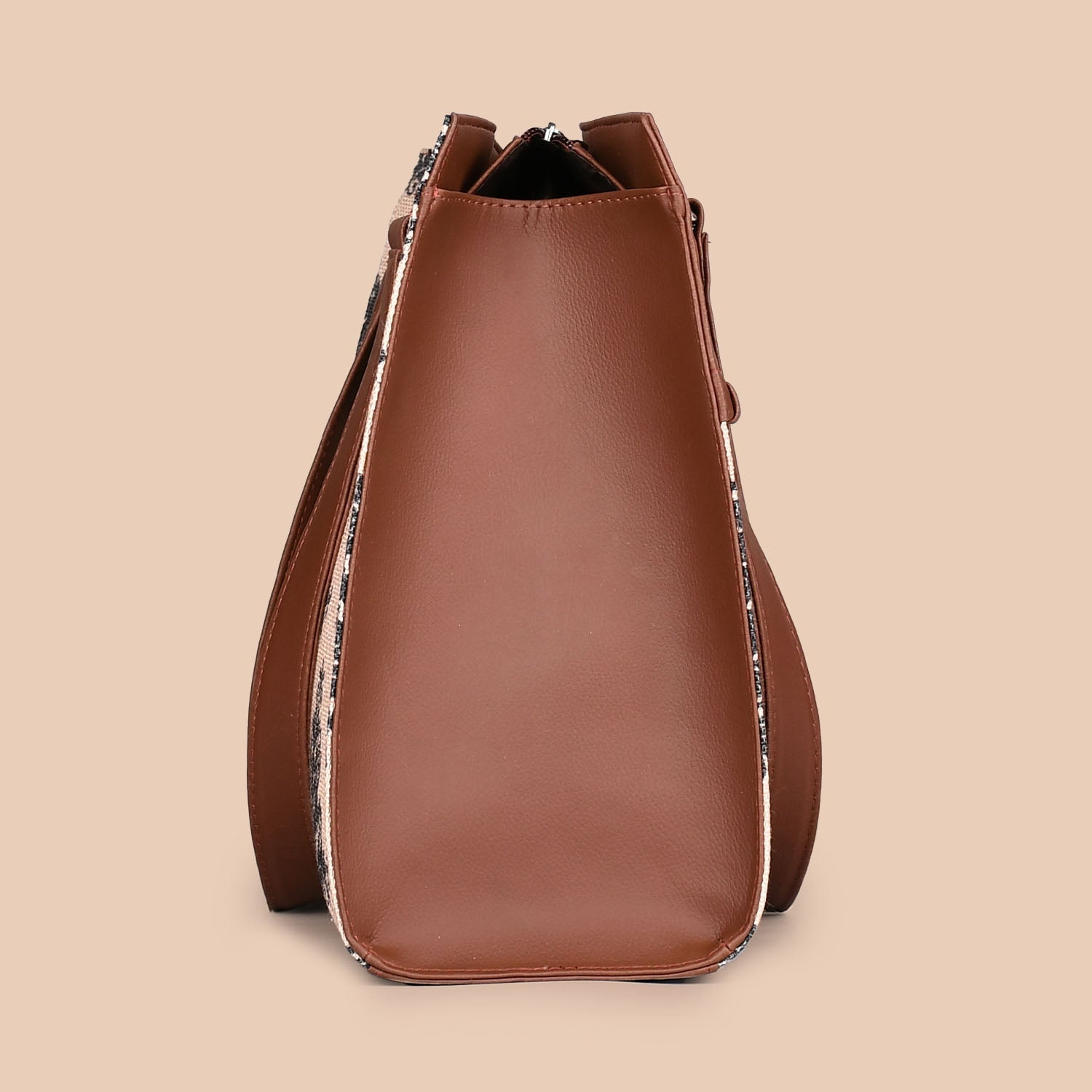 ZIP-Mughal Motif Statement Business Bag