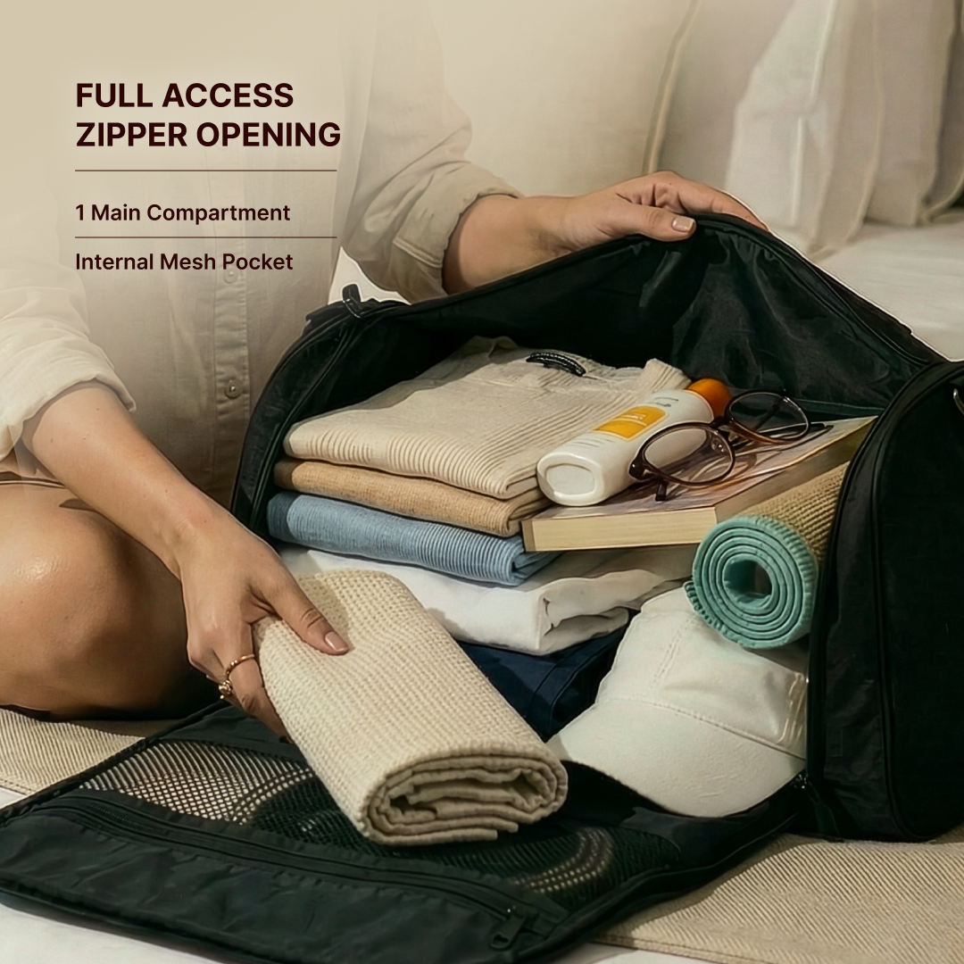 Carter Checks Travel Duffle Bag