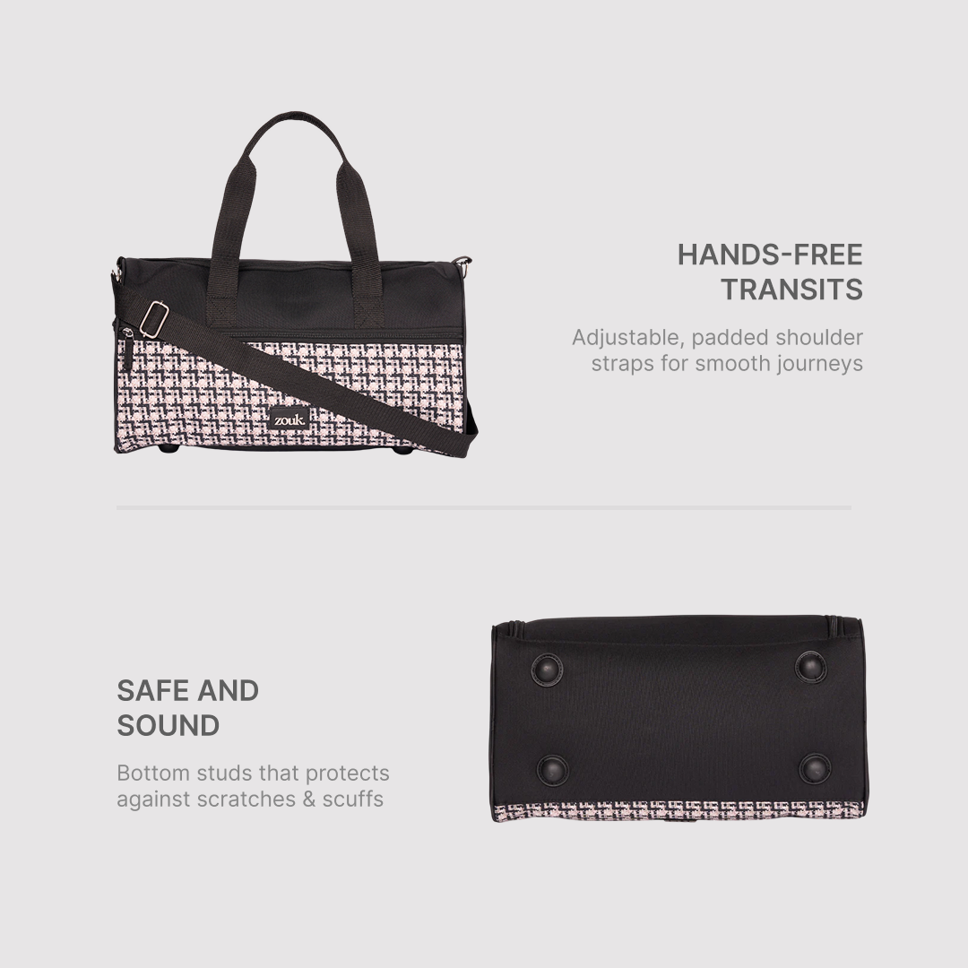 Carter Checks Travel Duffle Bag