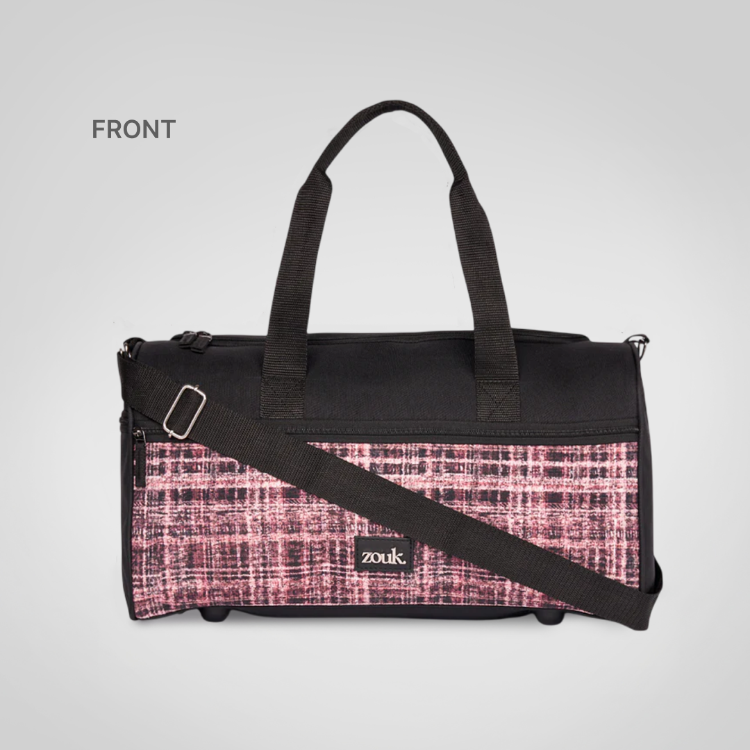 Cashmere Noir (Pink) Travel Duffel Bag