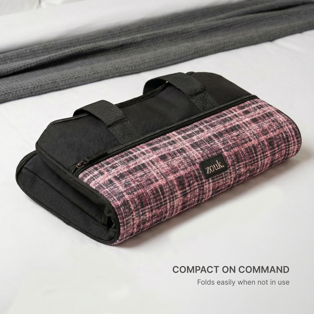 Cashmere Noir (Pink) Travel Duffel Bag