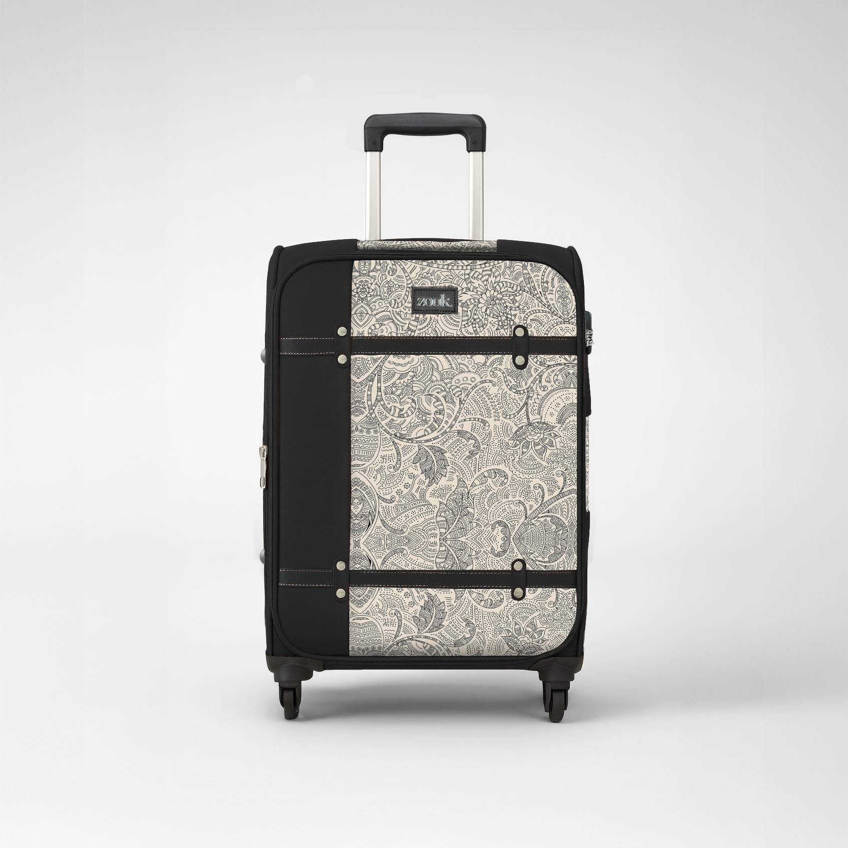 Colaba Shirin Saira Trolley Bag - (Black)