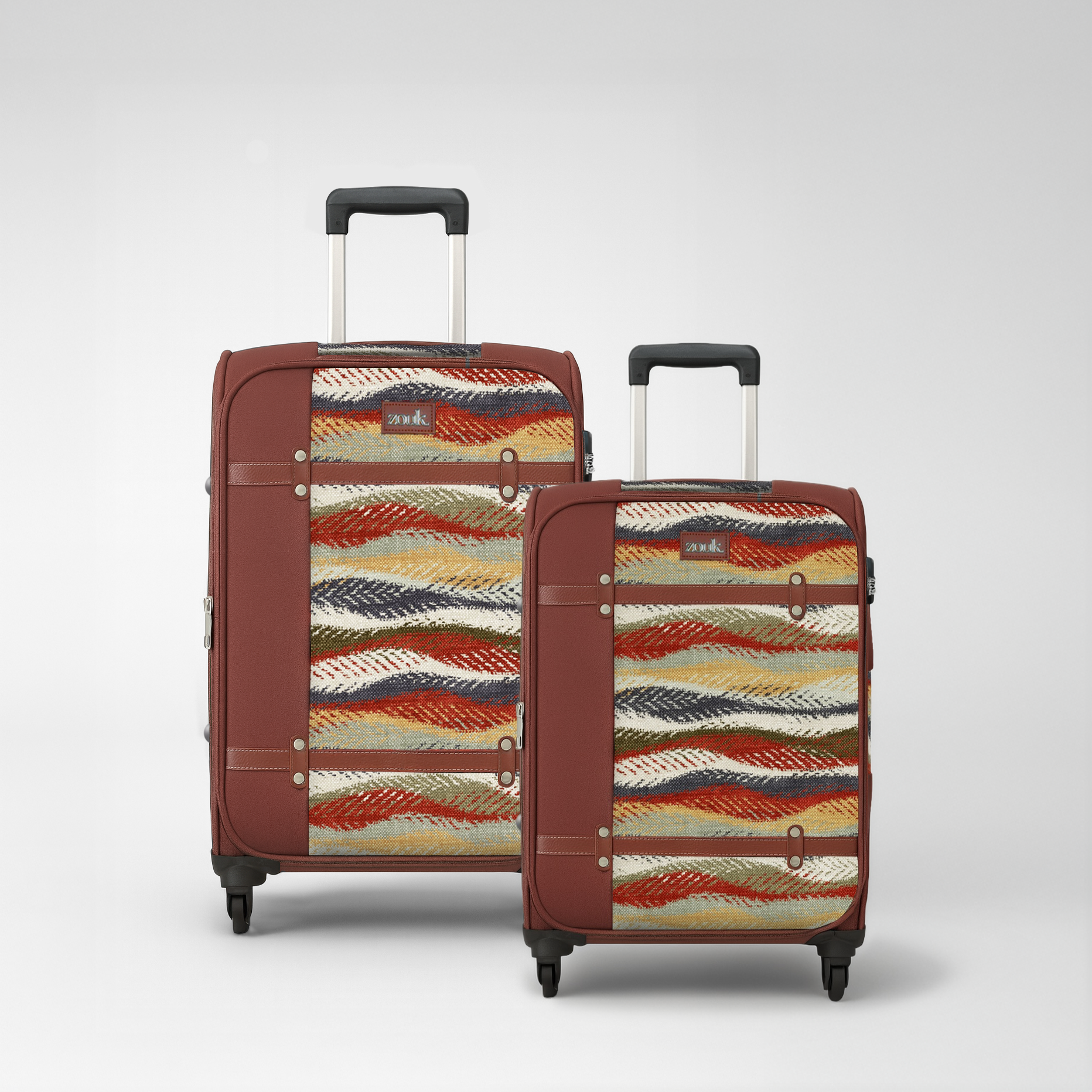 Jaisalmer Dunes Saira Trolley Bag Combo (Cabin & Medium)