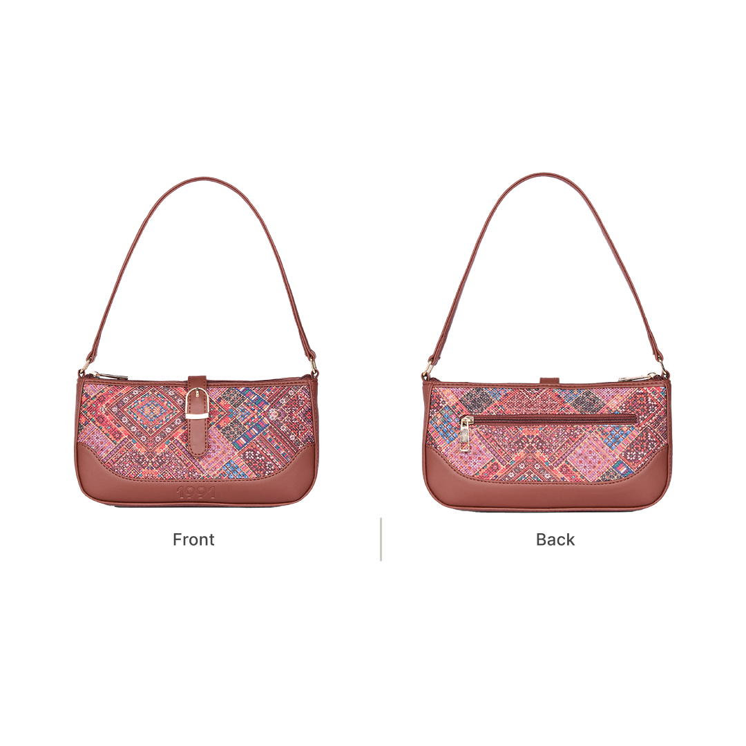 Bhuj Rabari Classic Sling Bag - 1991 by Zouk